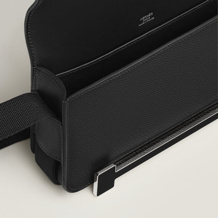 Noir Hermès Geta Slim Bag