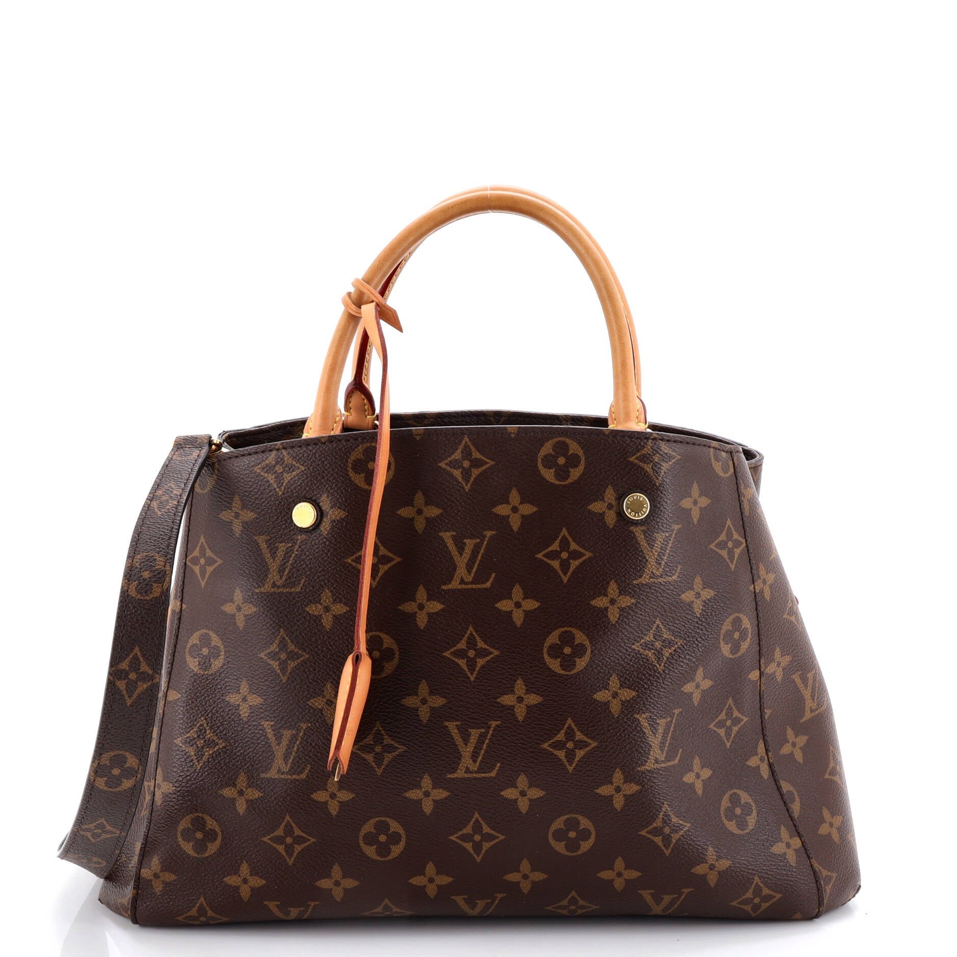Louis Vuitton Montaigne Handbag Monogram Canvas MM