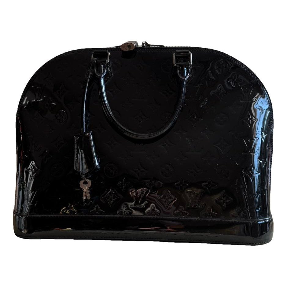 Alma patent leather handbag