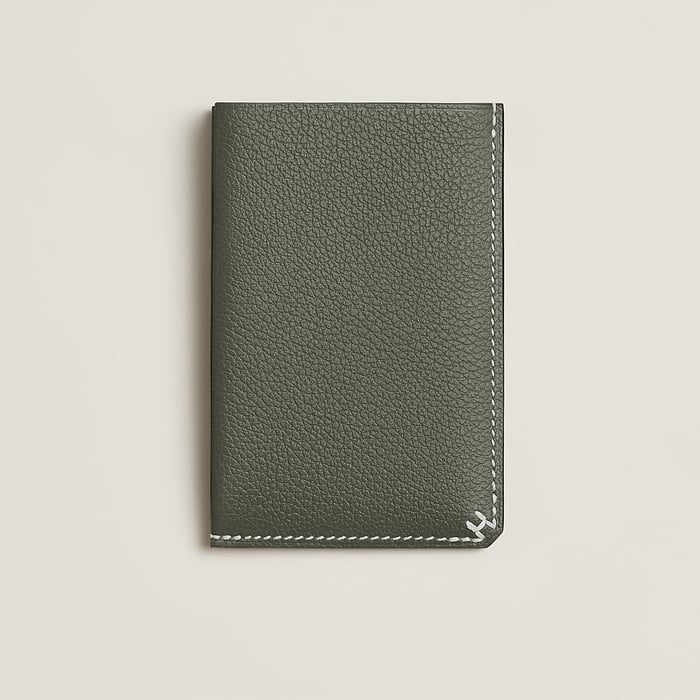 Vert-de-gris H Sellier Card Holder