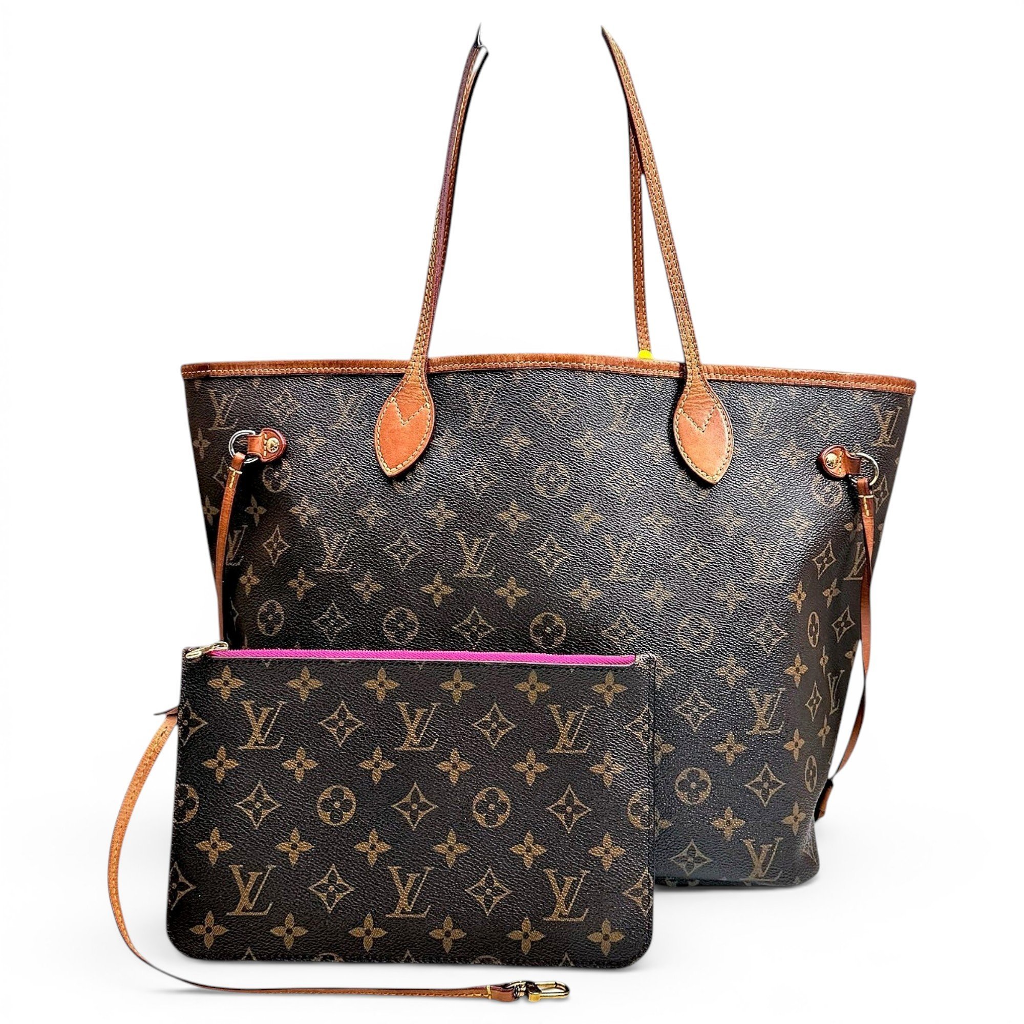 Neverfull leather tote