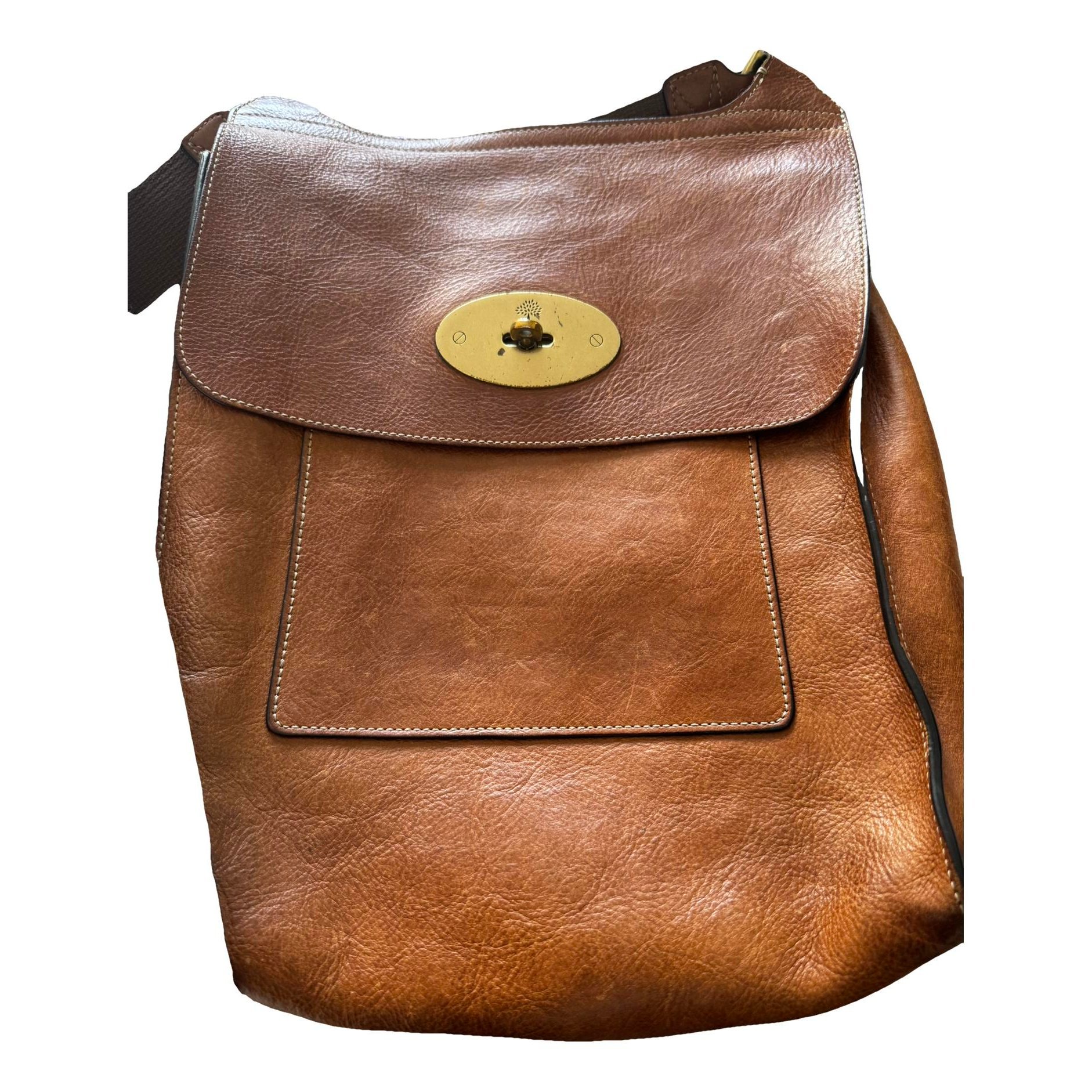 Mulberry Postman's Lock leather crossbody bag