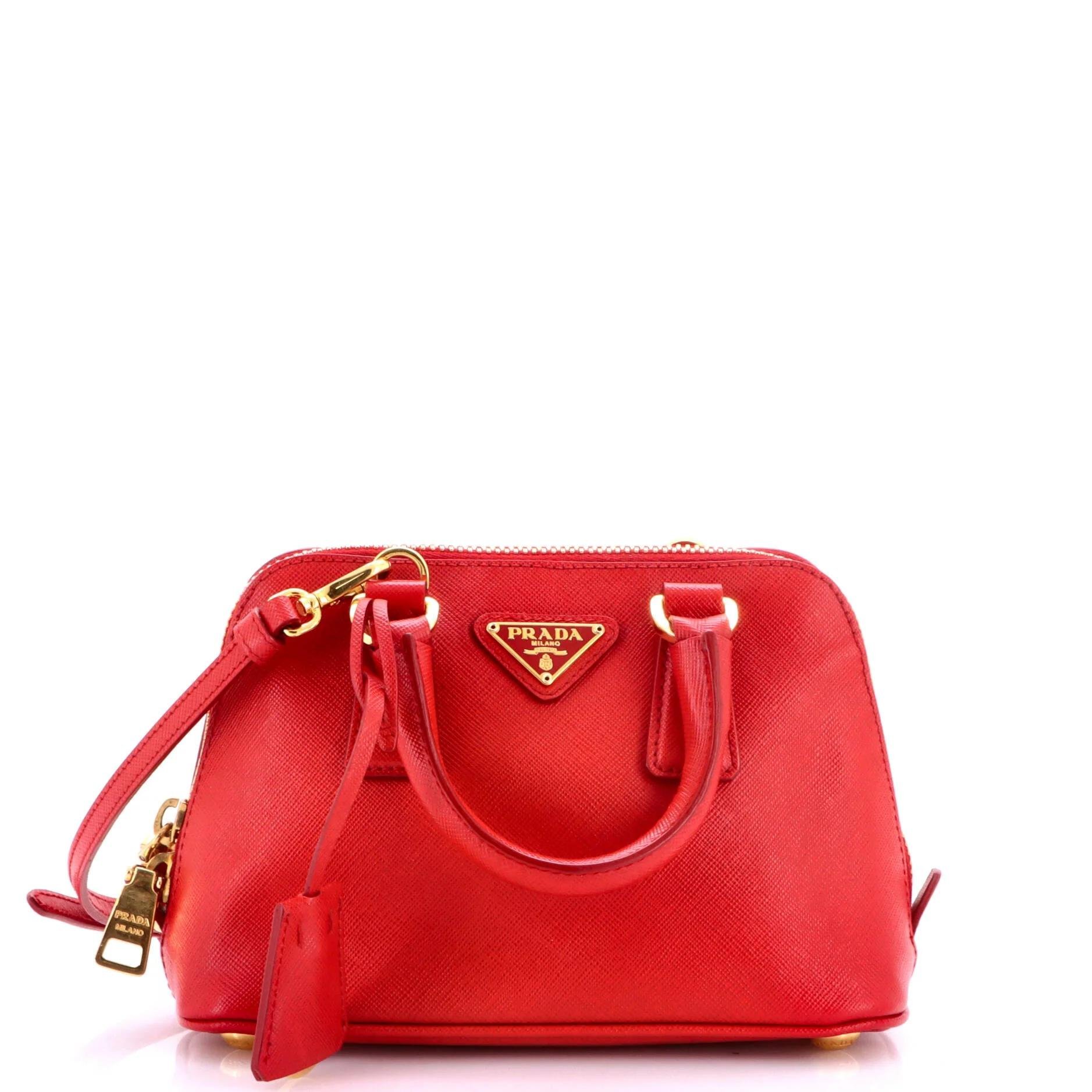 Leather crossbody bag