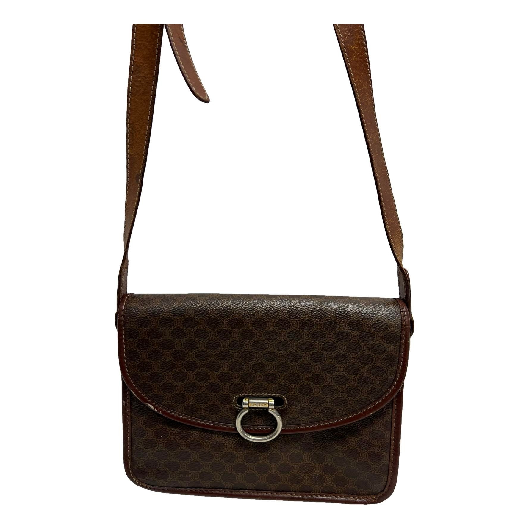 Leather crossbody bag