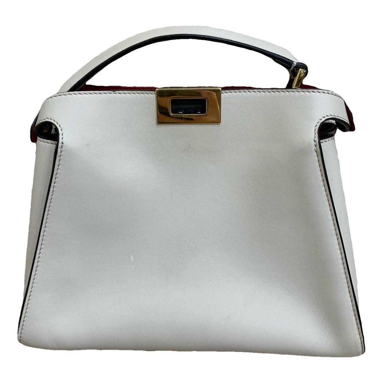 Peekaboo Essentially leather crossbody bag