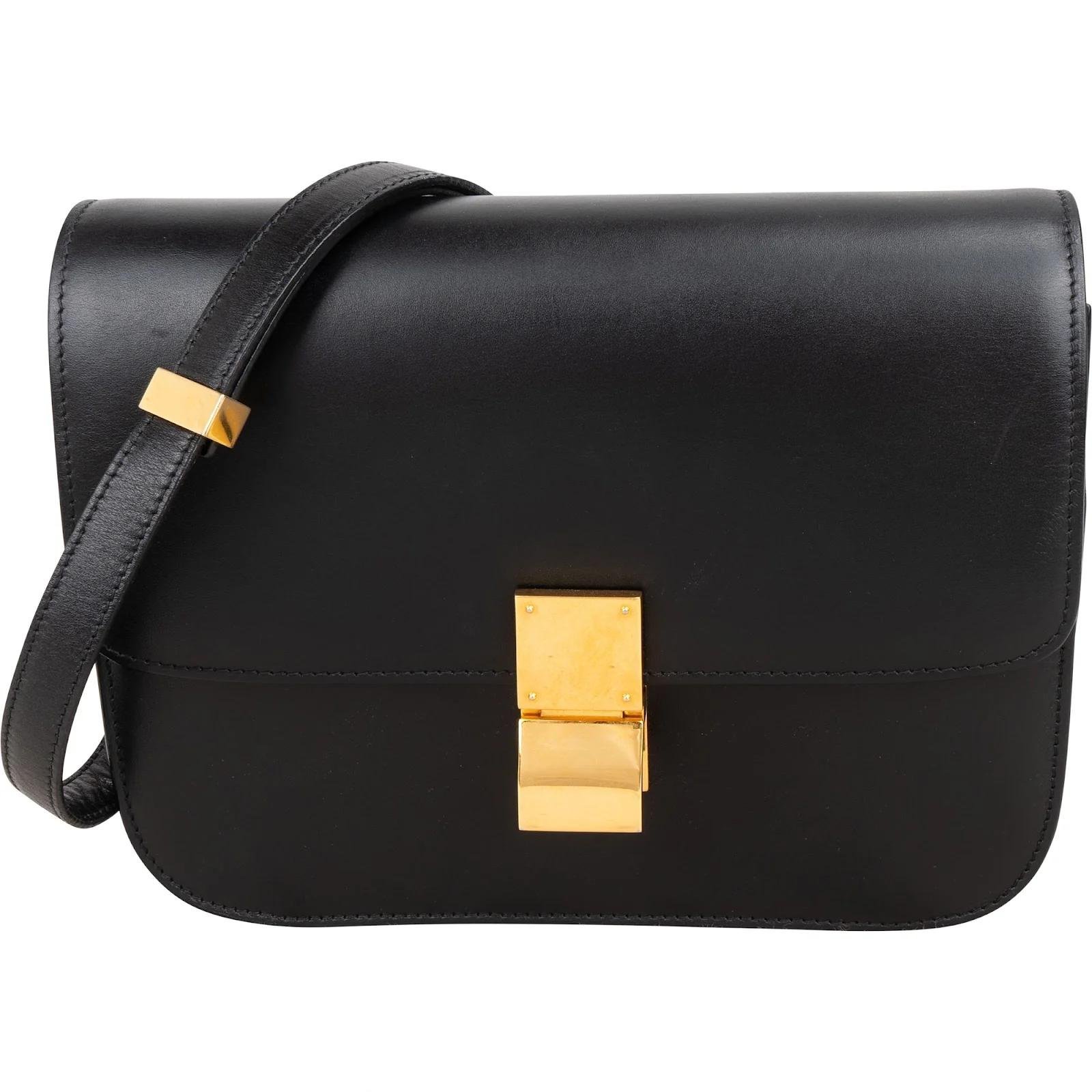 Triomphe leather crossbody bag