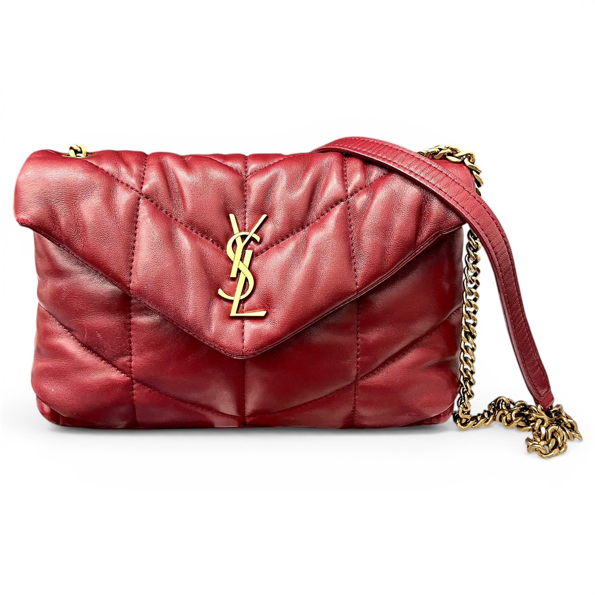Loulou Puffer leather handbag