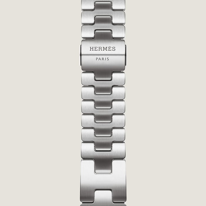 グレー Apple Watch Hermès シンプルトゥール 《グランh》 42 MM