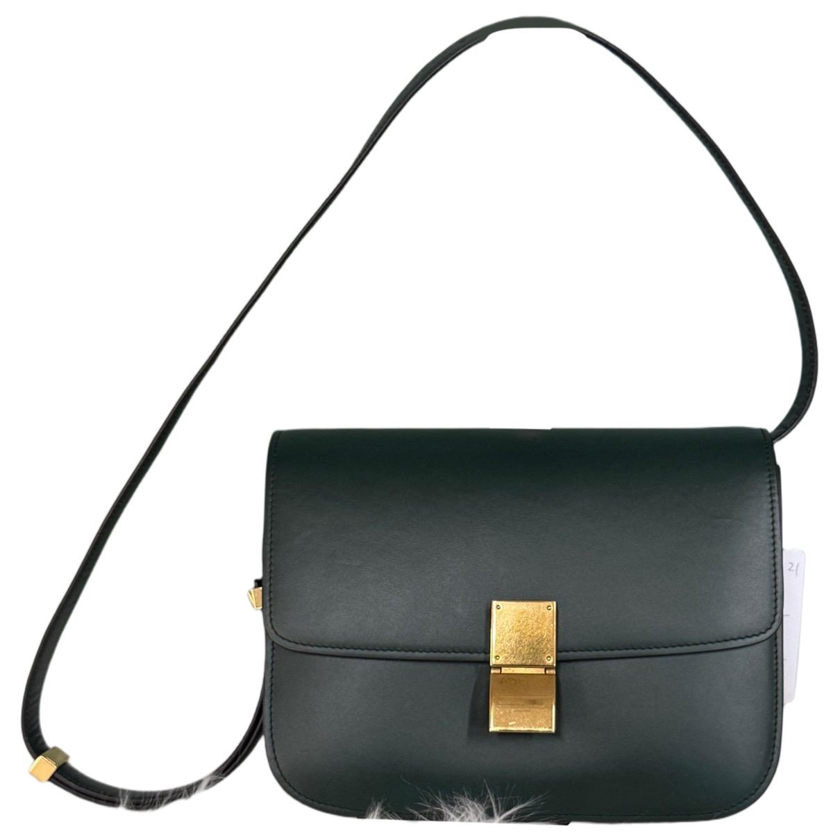 Classic leather crossbody bag