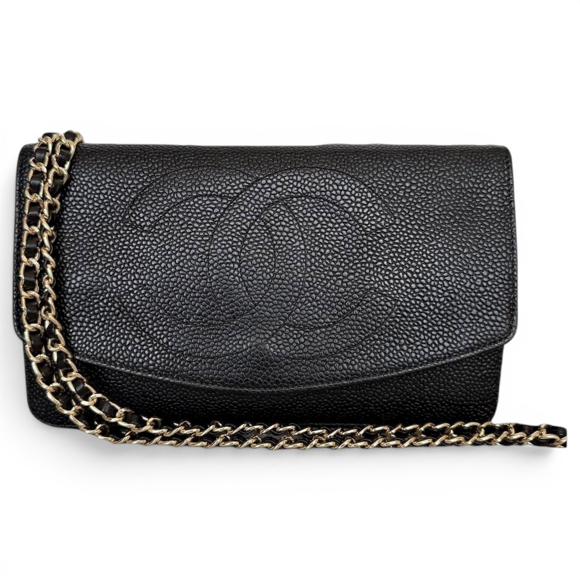 Wallet On Chain Timeless/Classique leather crossbody bag