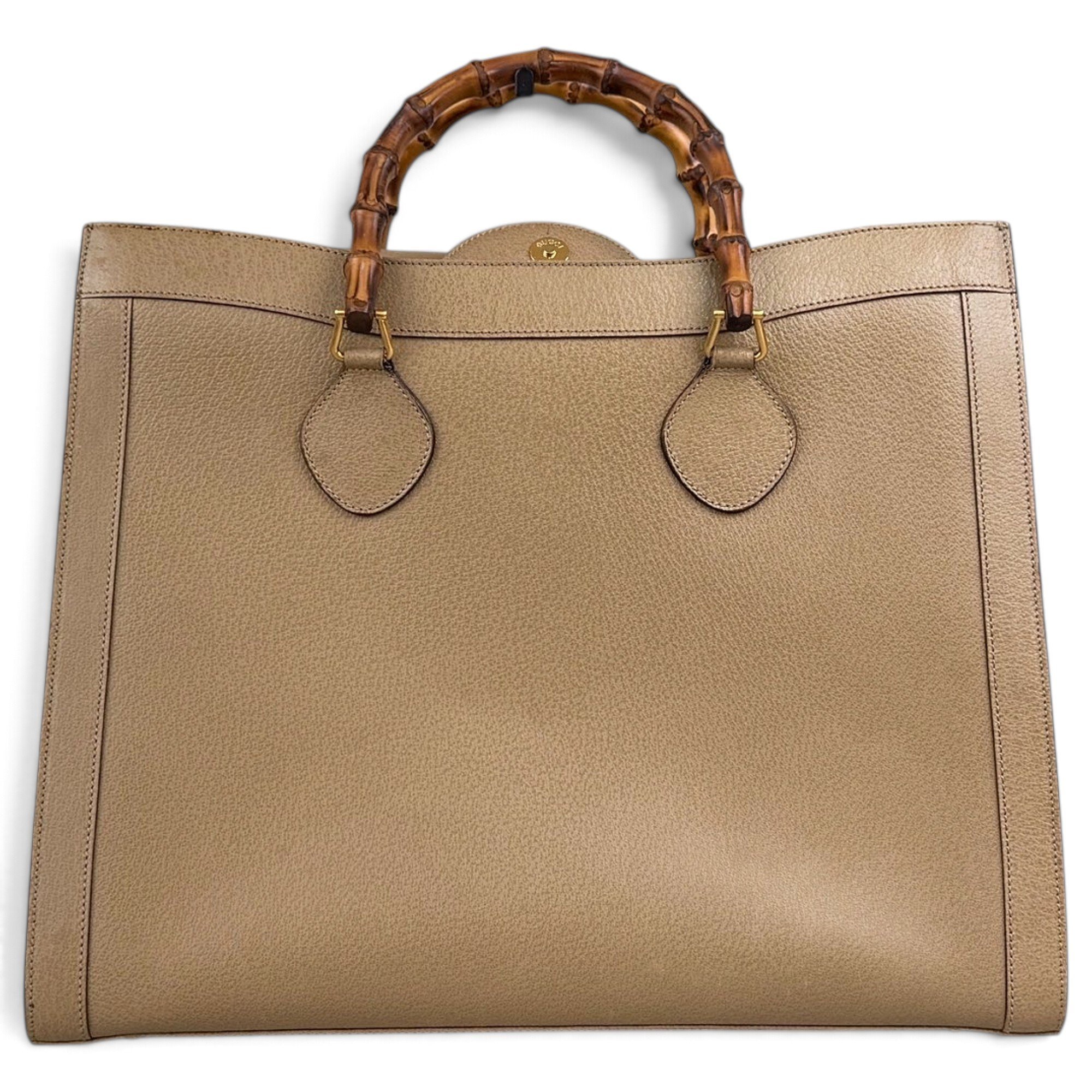 Diana Bamboo leather tote