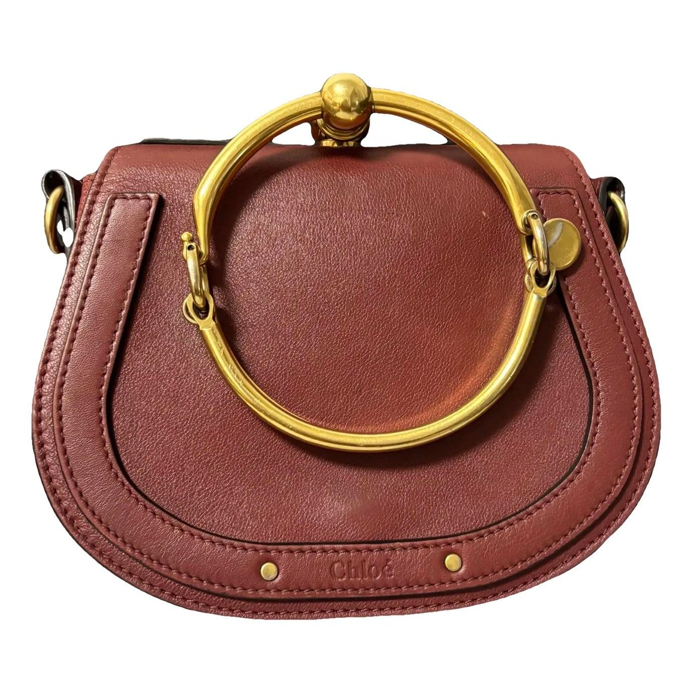 Bracelet Nile leather crossbody bag