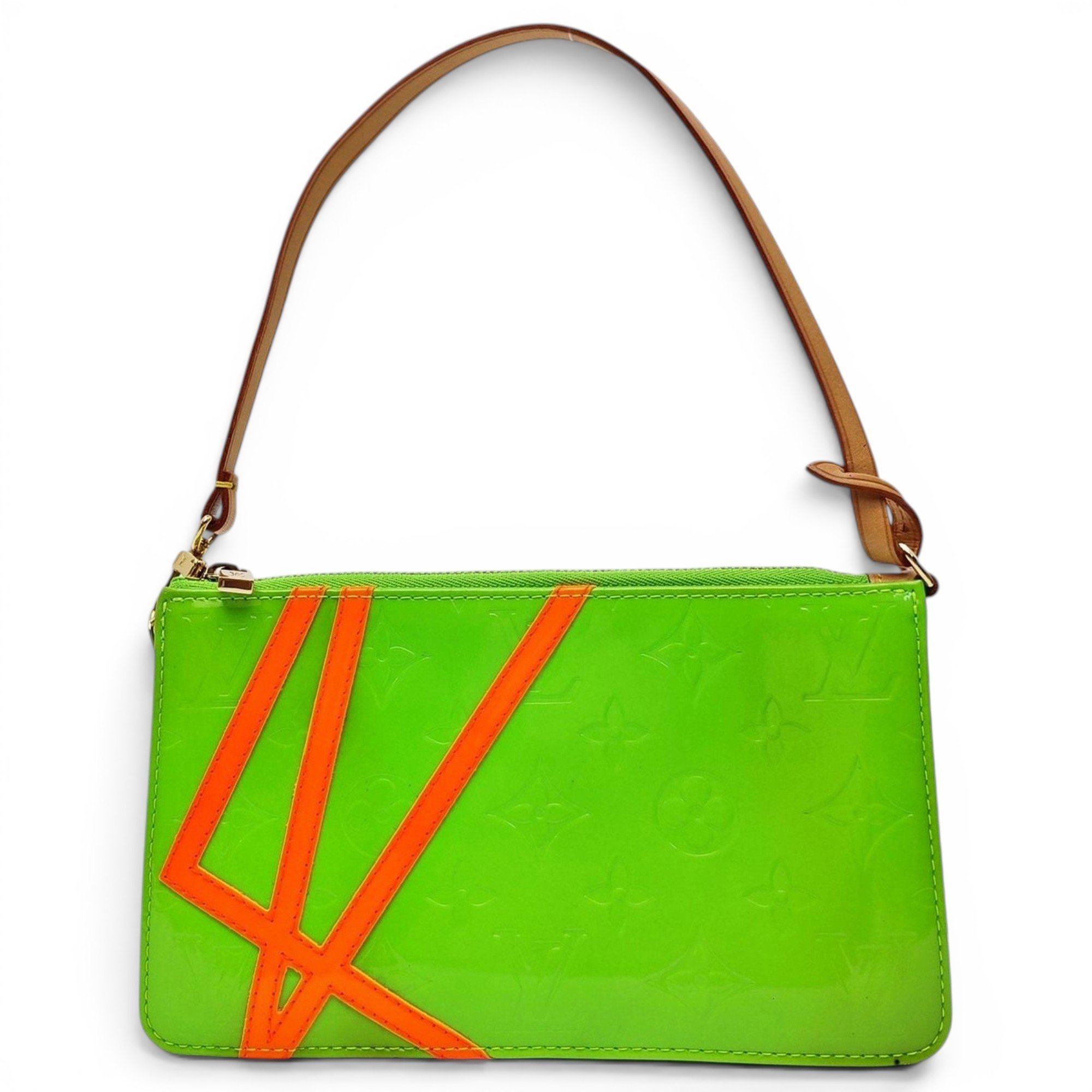 Lexington patent leather handbag