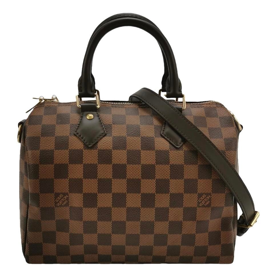 Speedy leather handbag
