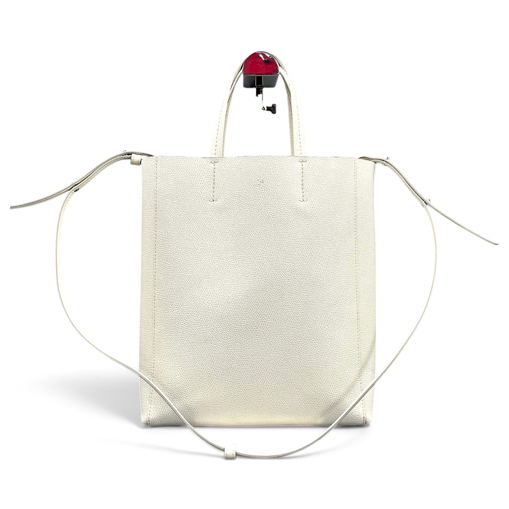 Cabas Vertical leather tote
