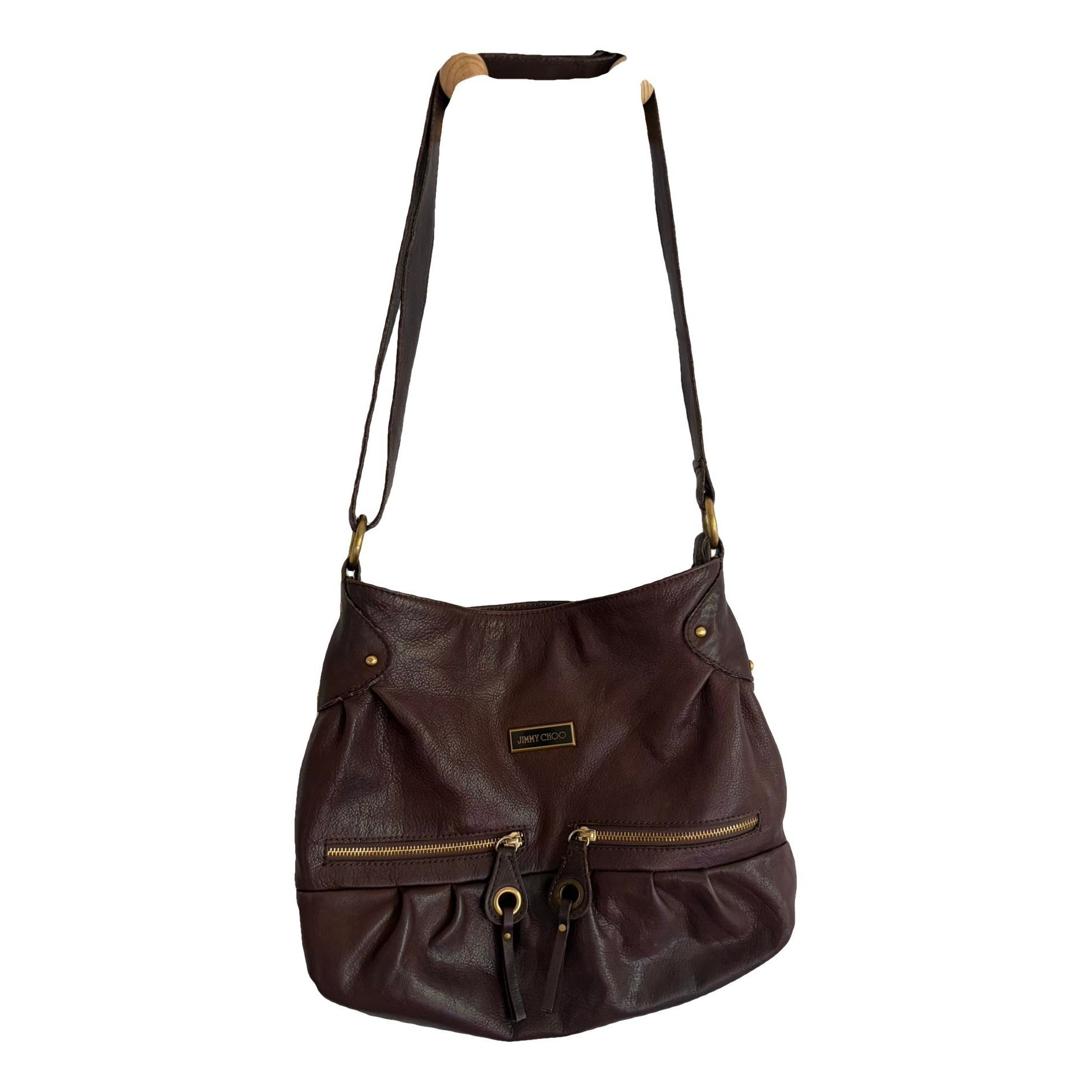 Leather crossbody bag