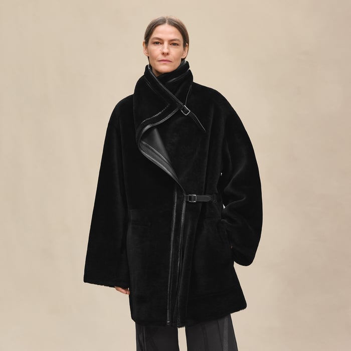 Noir Reversible Coat
