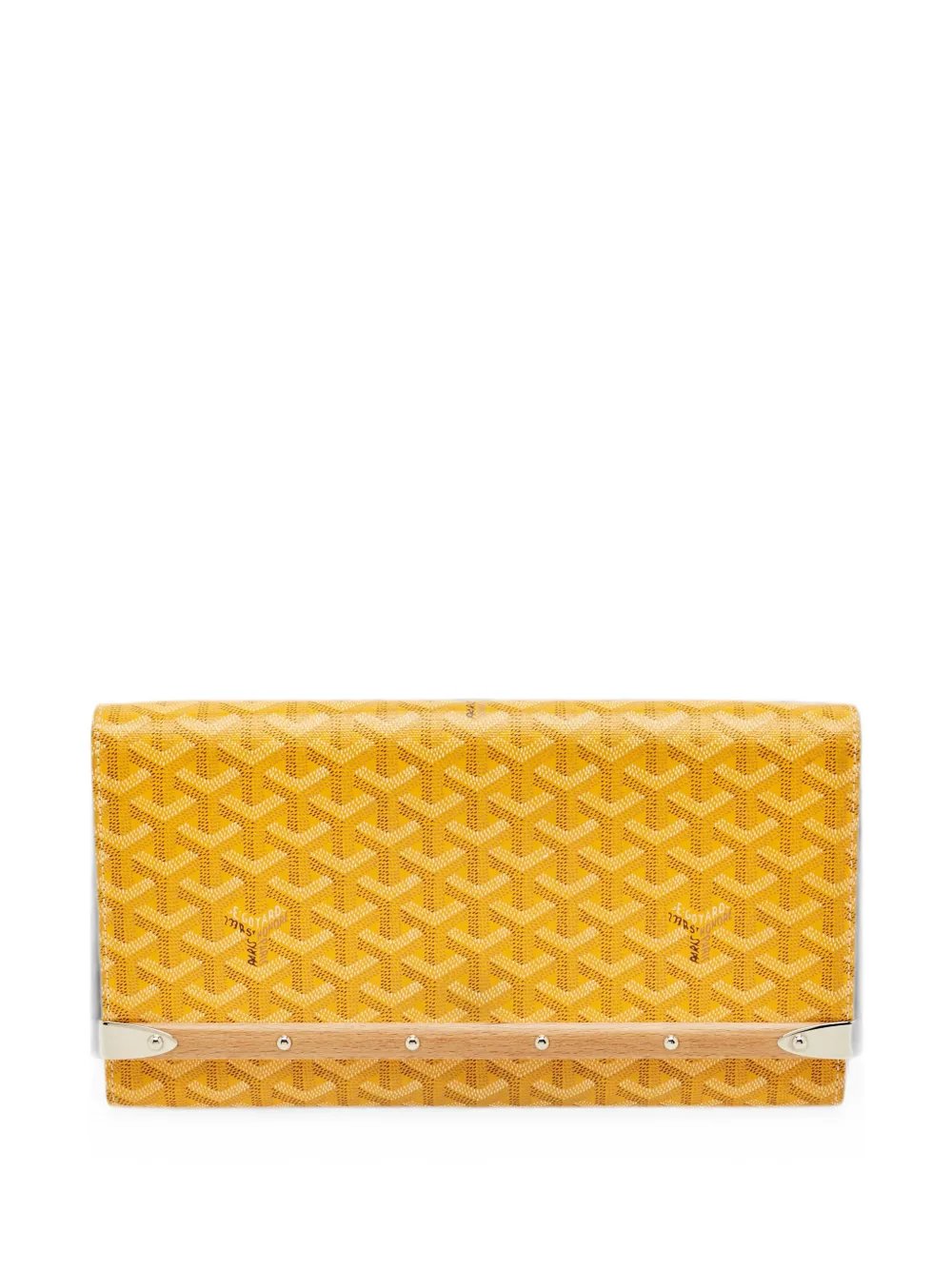 2008 Monte Carlo Bois Goyardine-canvas clutch bag