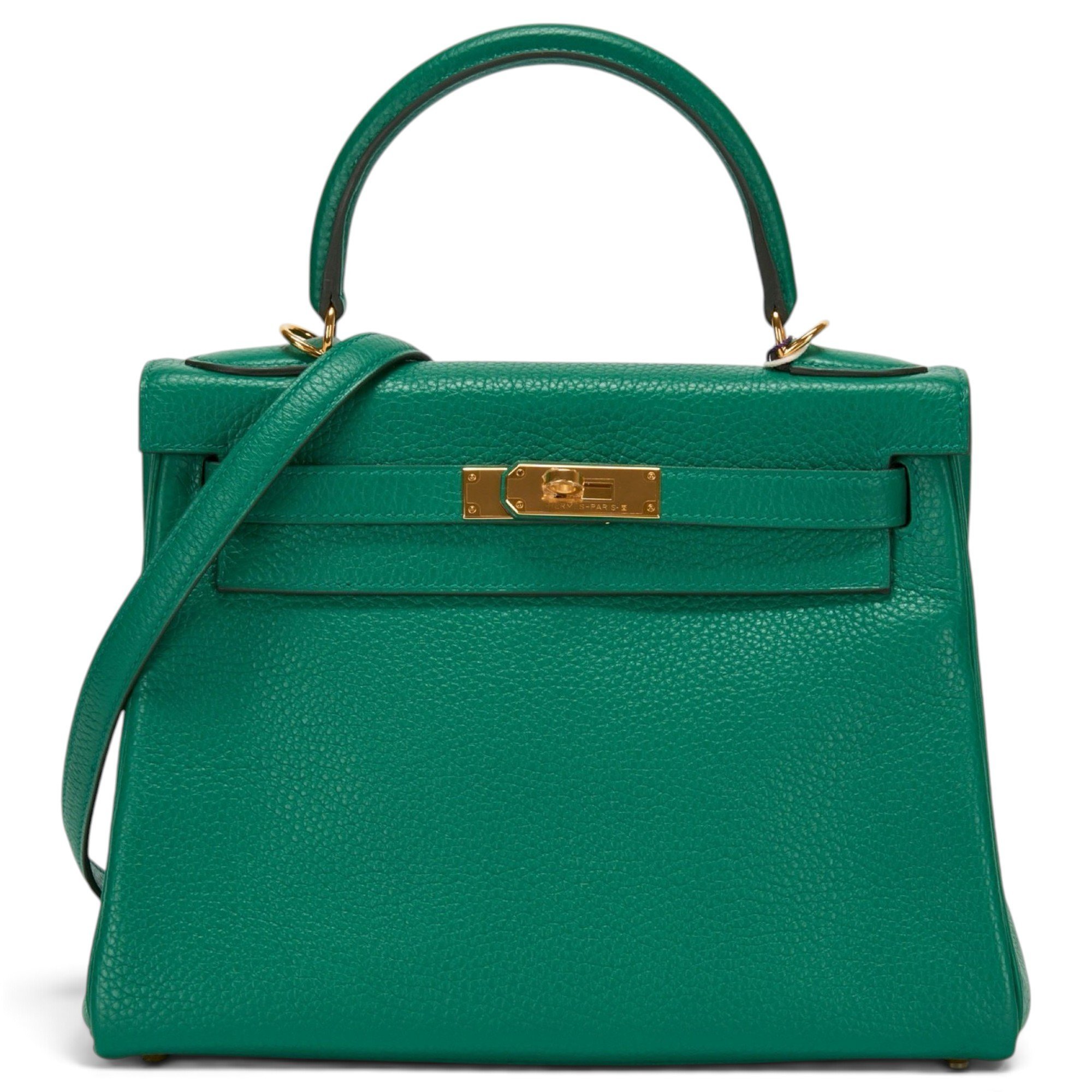 Kelly 28 leather handbag