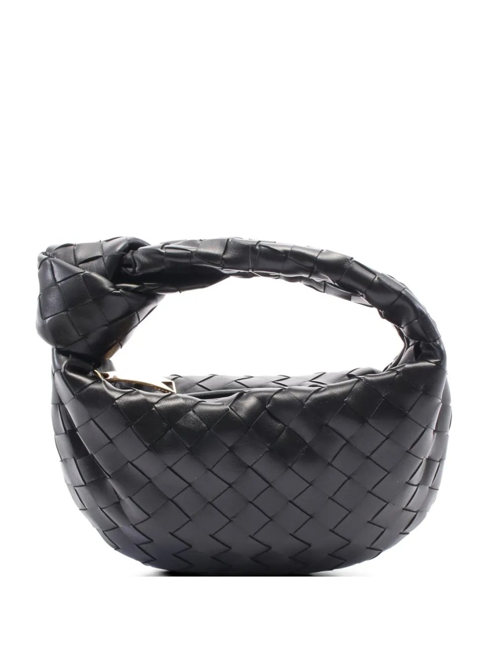 mini Jodie leather tote bag