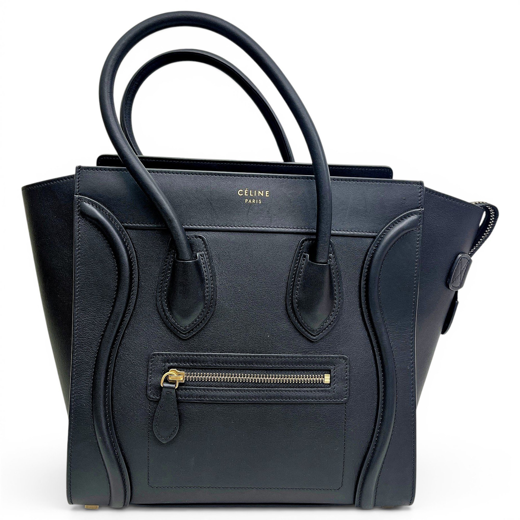 Luggage leather handbag