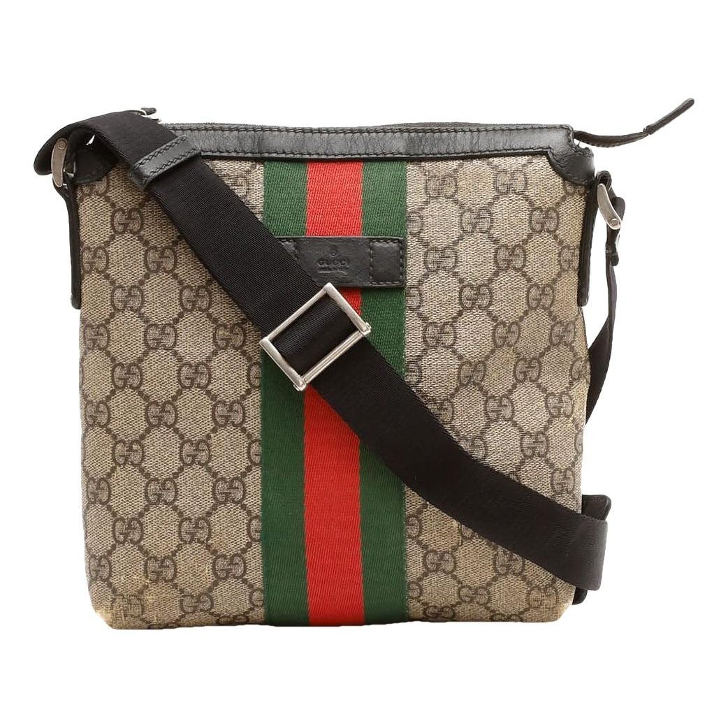Ophidia GG Supreme leather crossbody bag