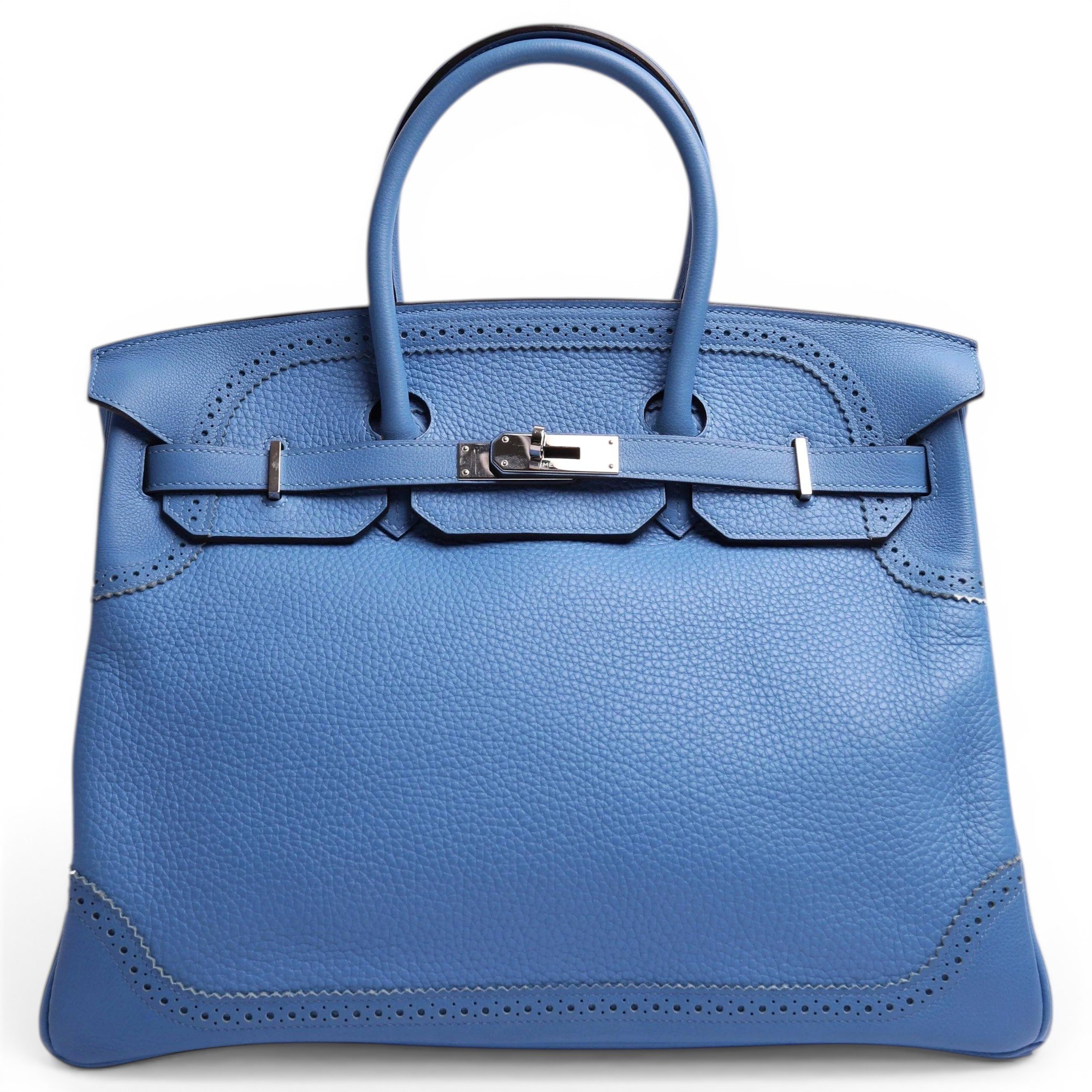 Birkin 35 leather bag