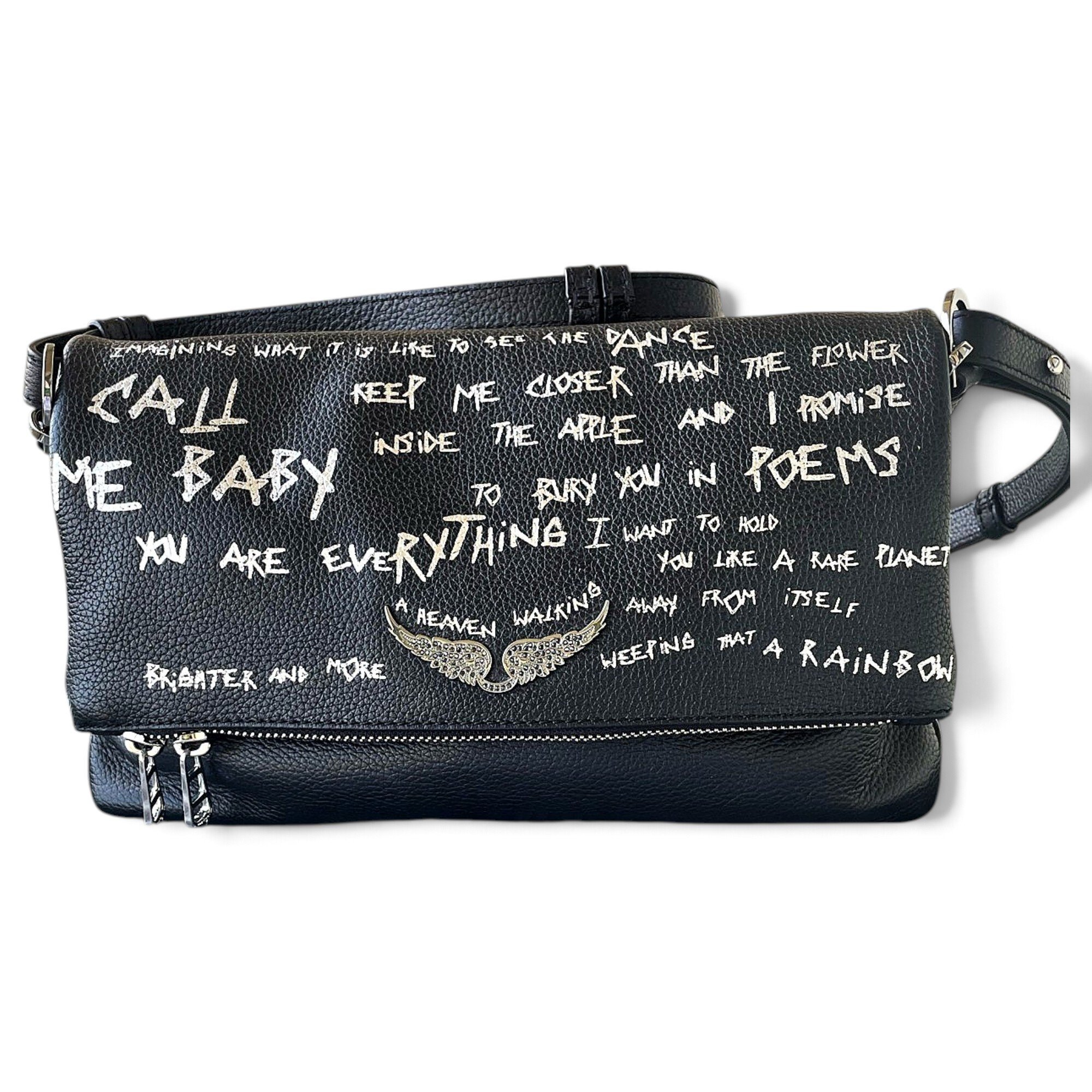 Rock leather handbag