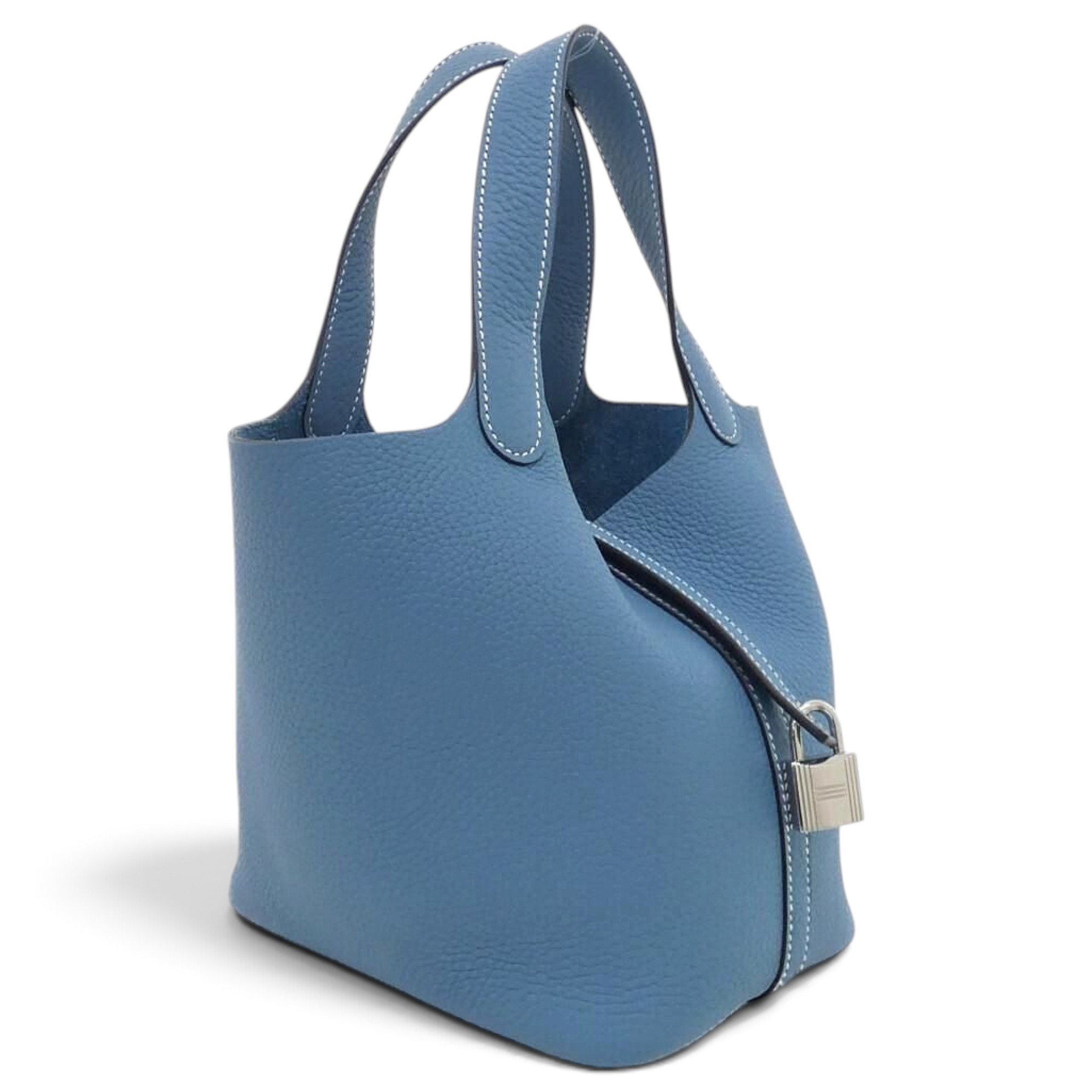 Picotin leather handbag