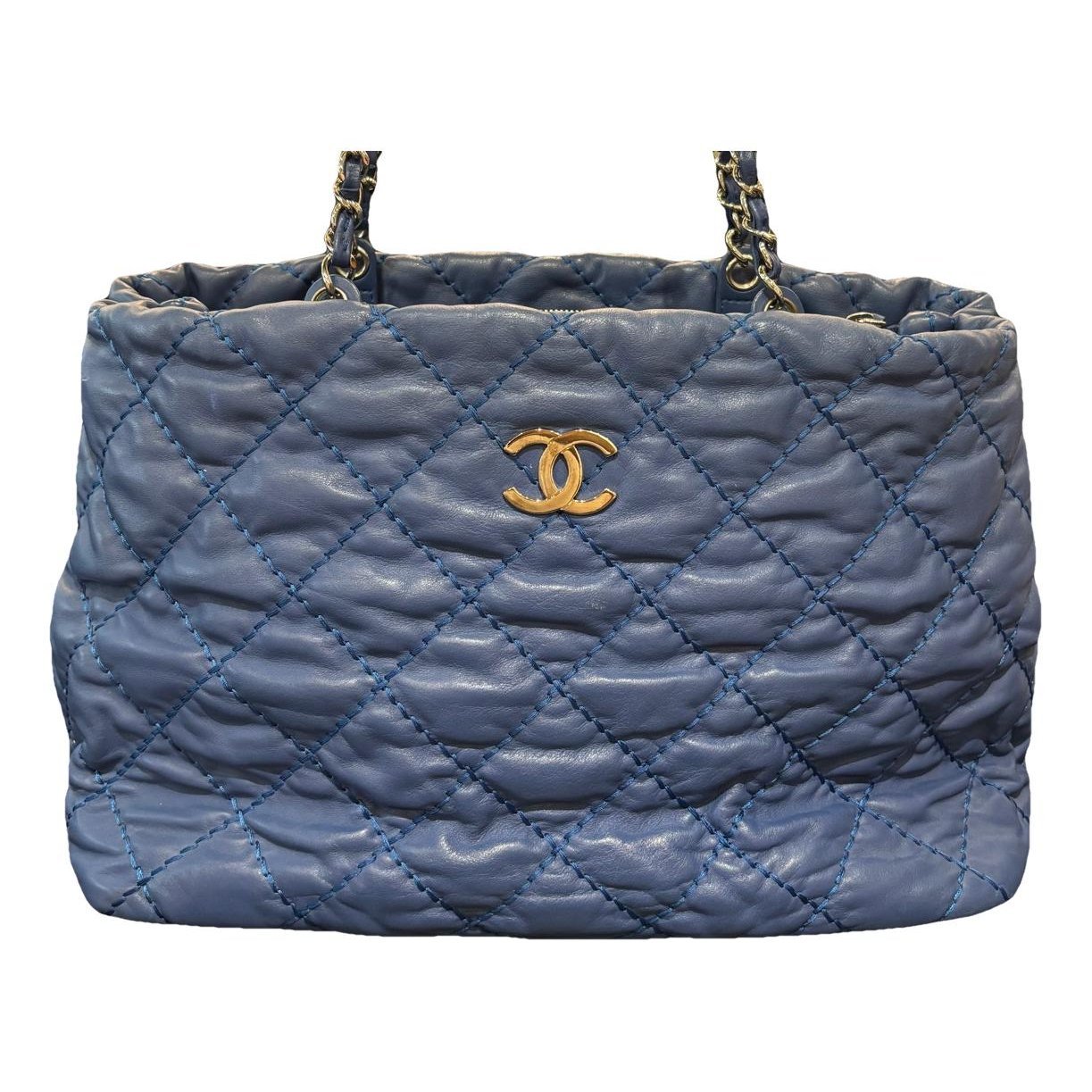 Leather tote