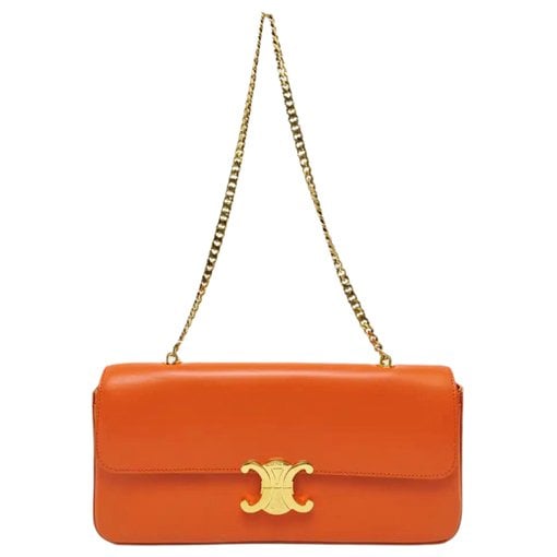 Triomphe leather handbag