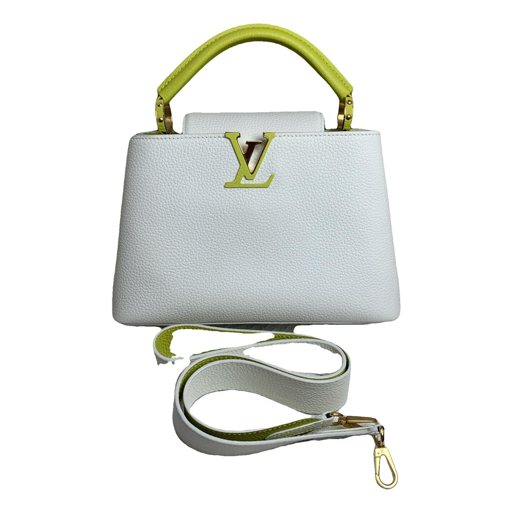 Capucines leather handbag