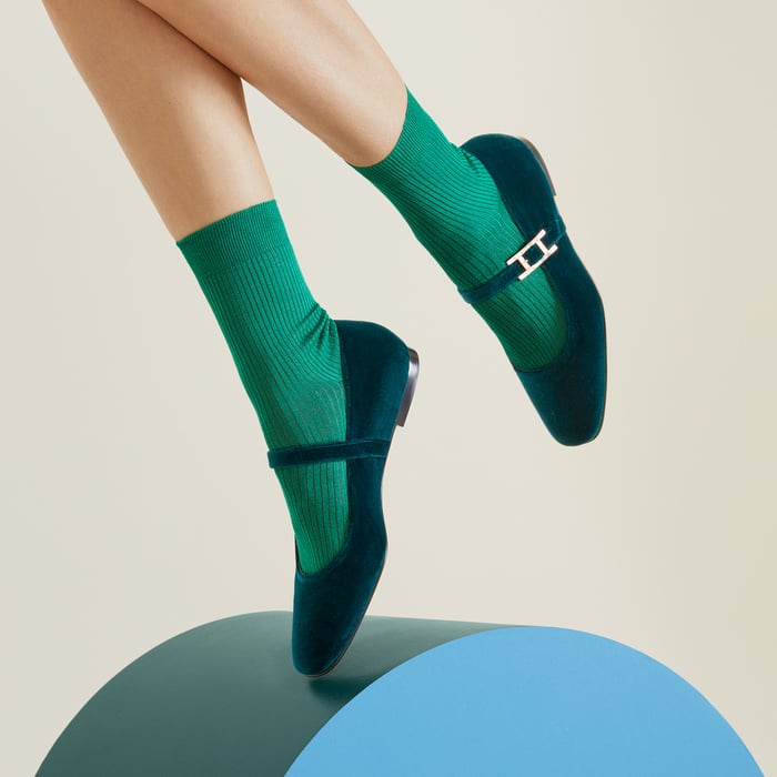 Vert Mousse Jane Ballet Flat