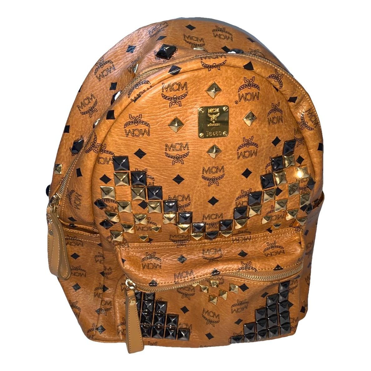 MCM Stark leather backpack
