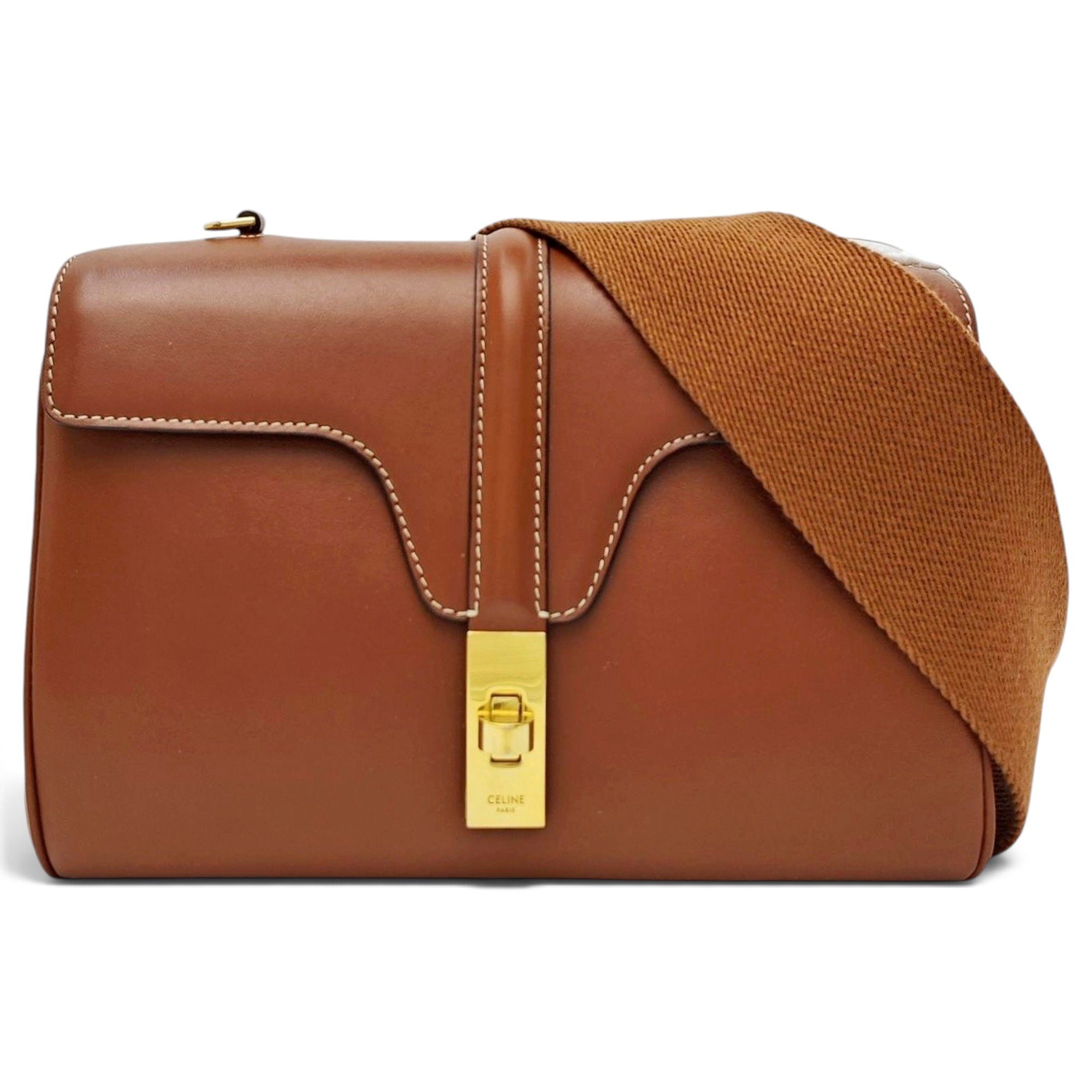 Sac 16 leather handbag