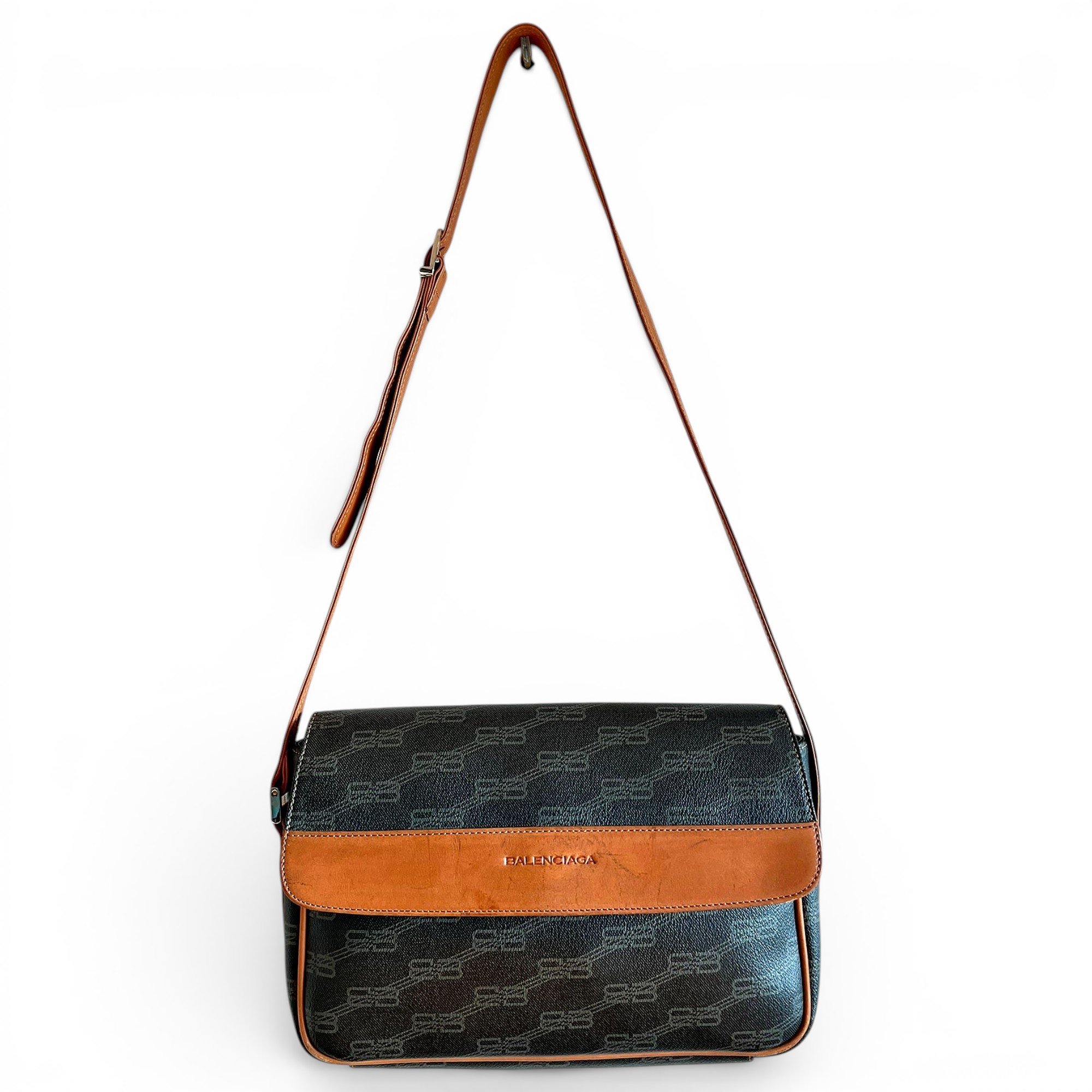 Leather crossbody bag