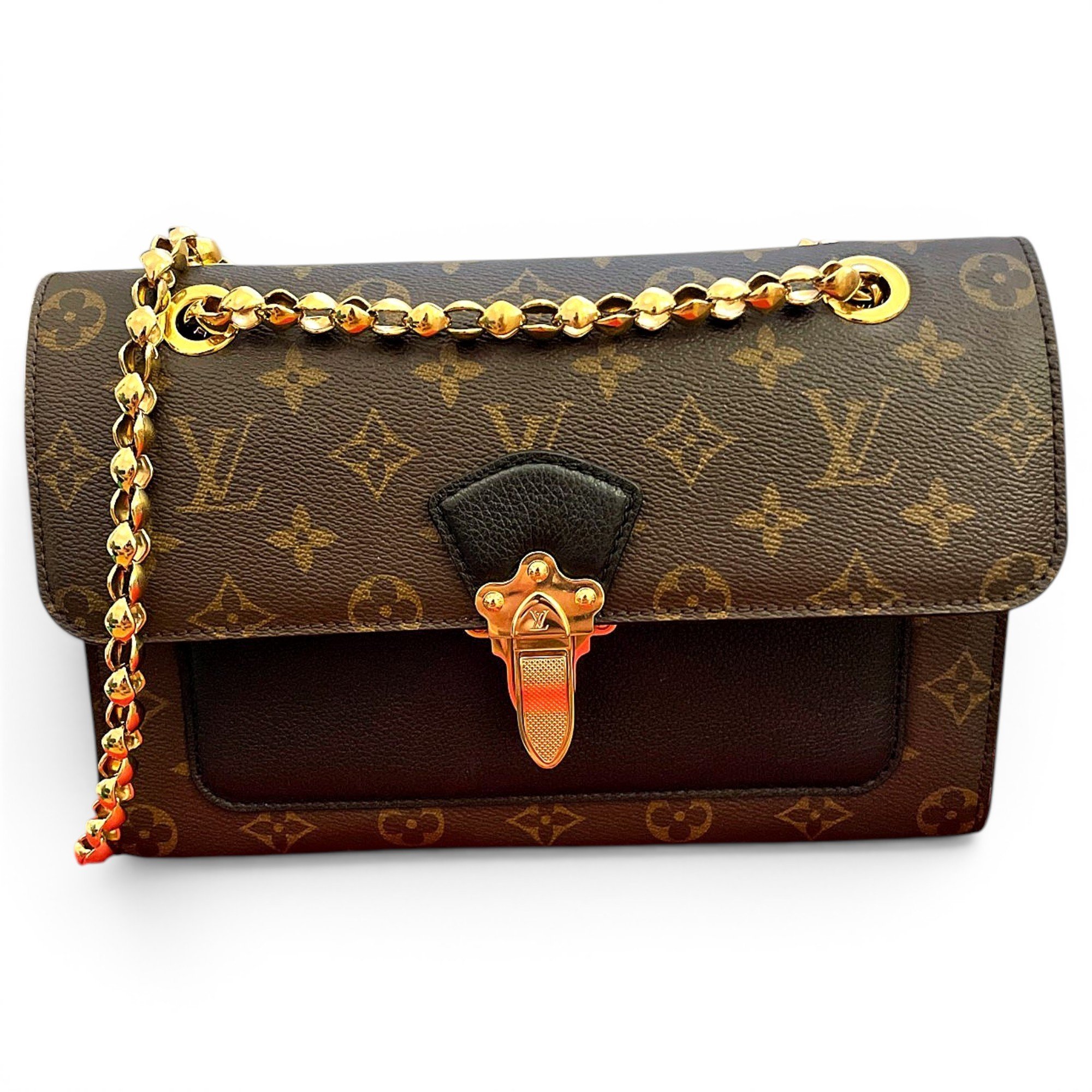 Victoire leather handbag