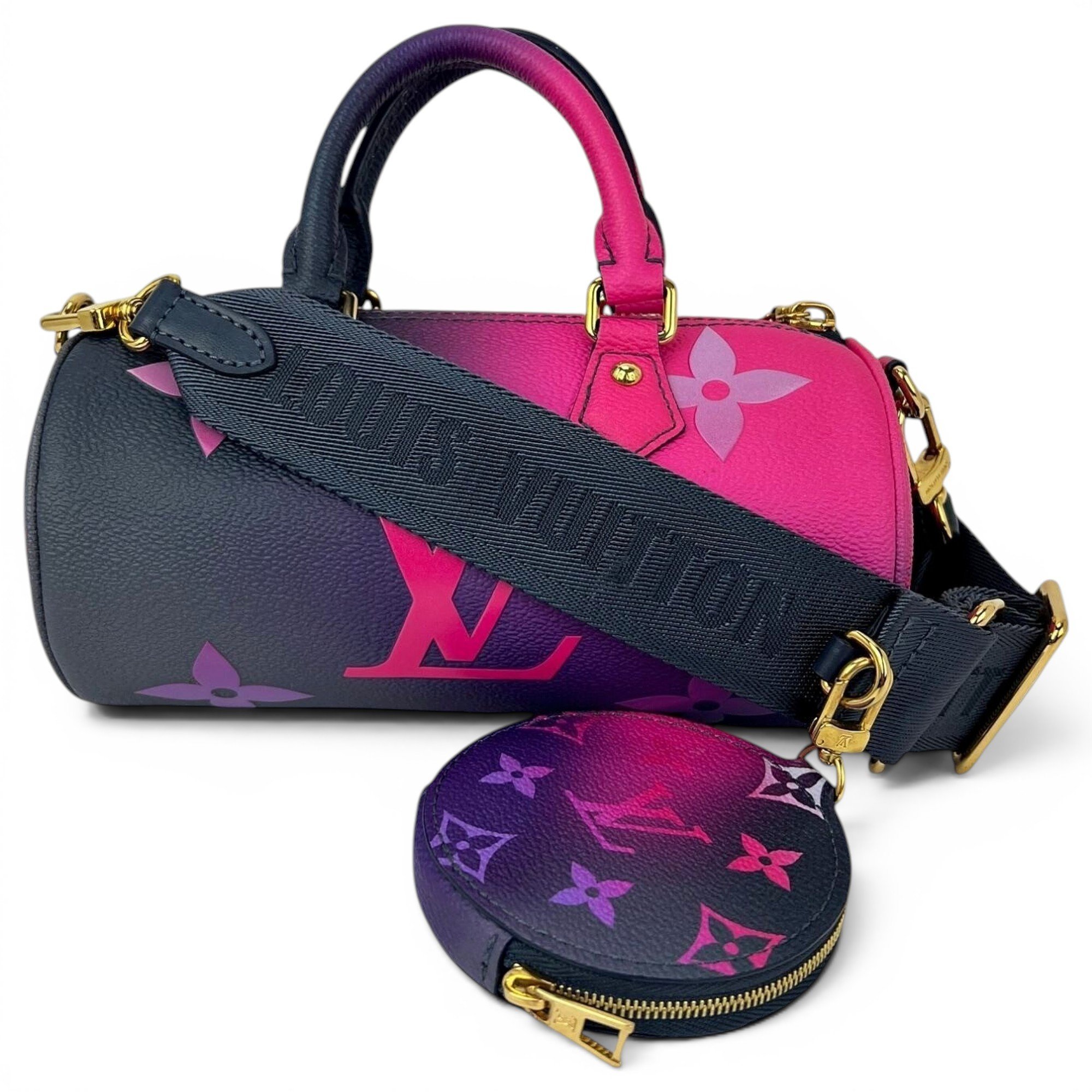 Papillon BB leather crossbody bag