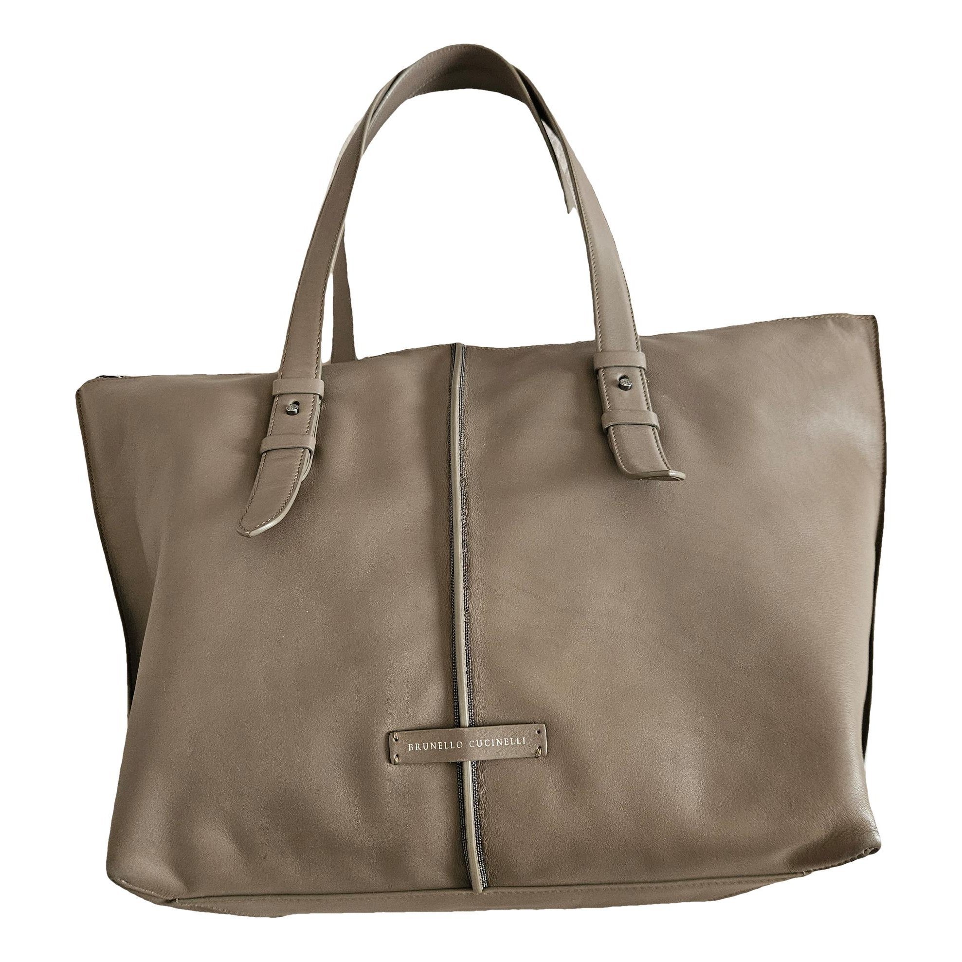 Brunello Cucinelli Leather tote
