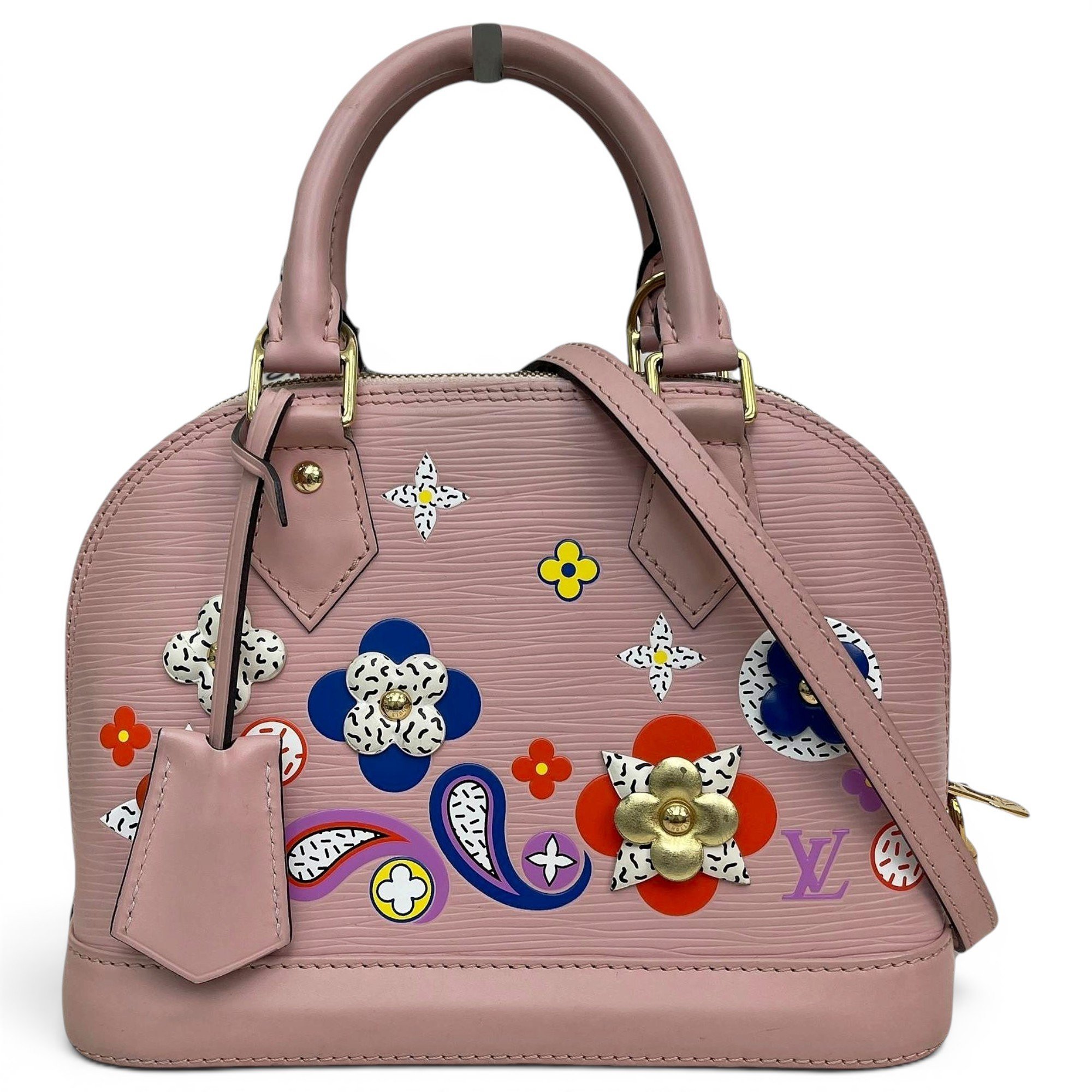 Alma leather handbag