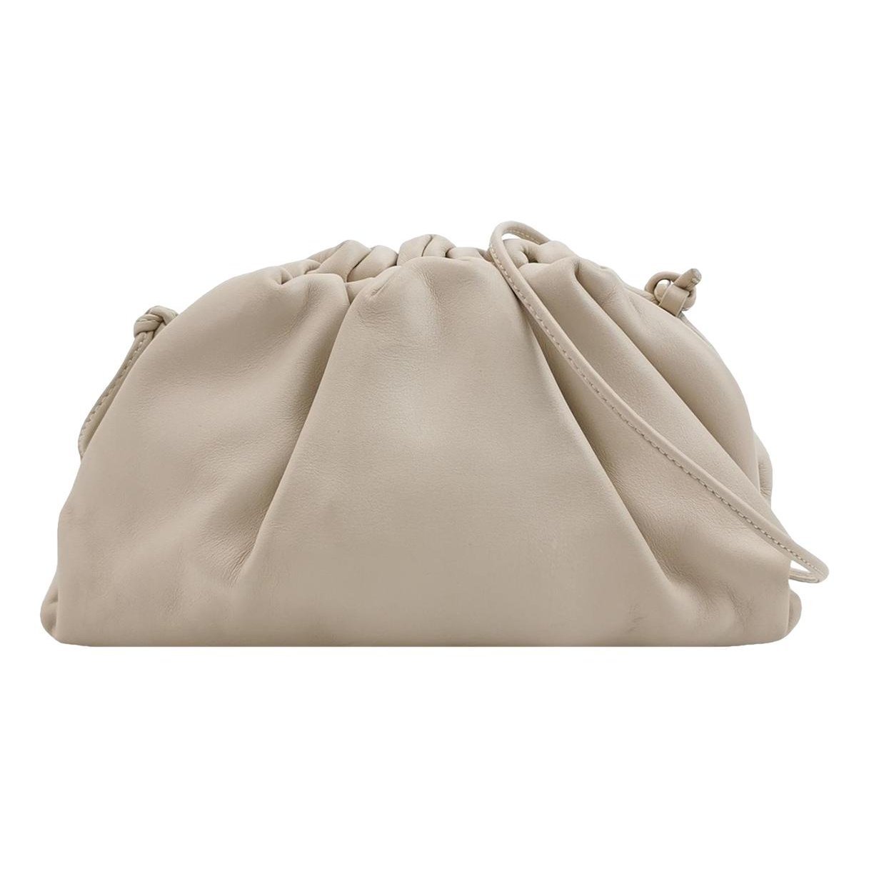 Pouch leather handbag