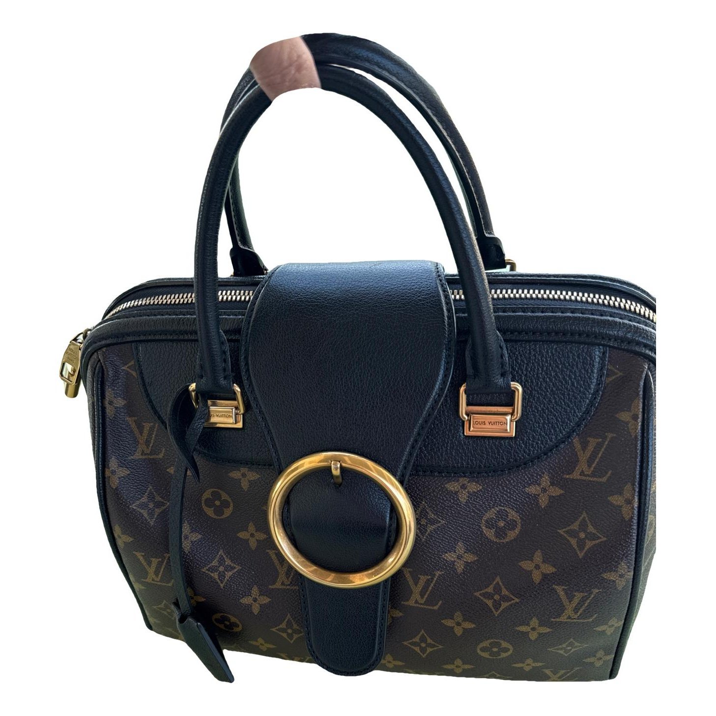 Speedy vinyl handbag