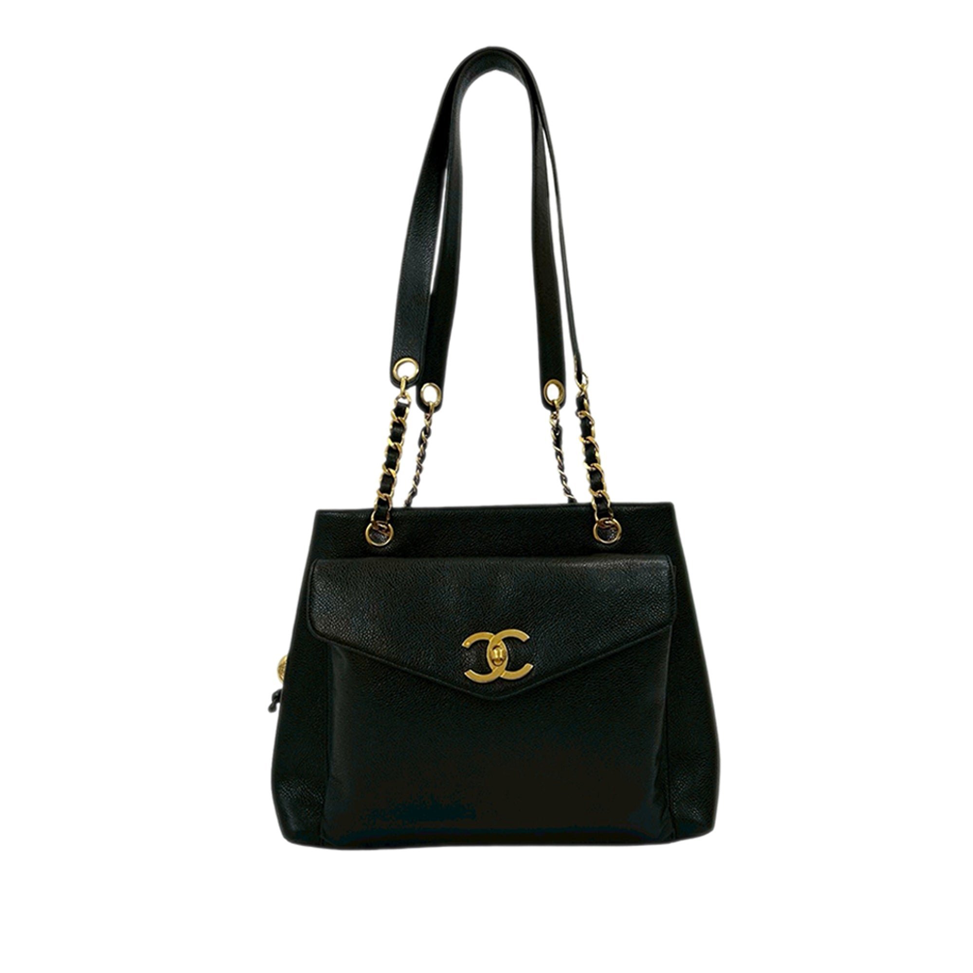 Leather tote