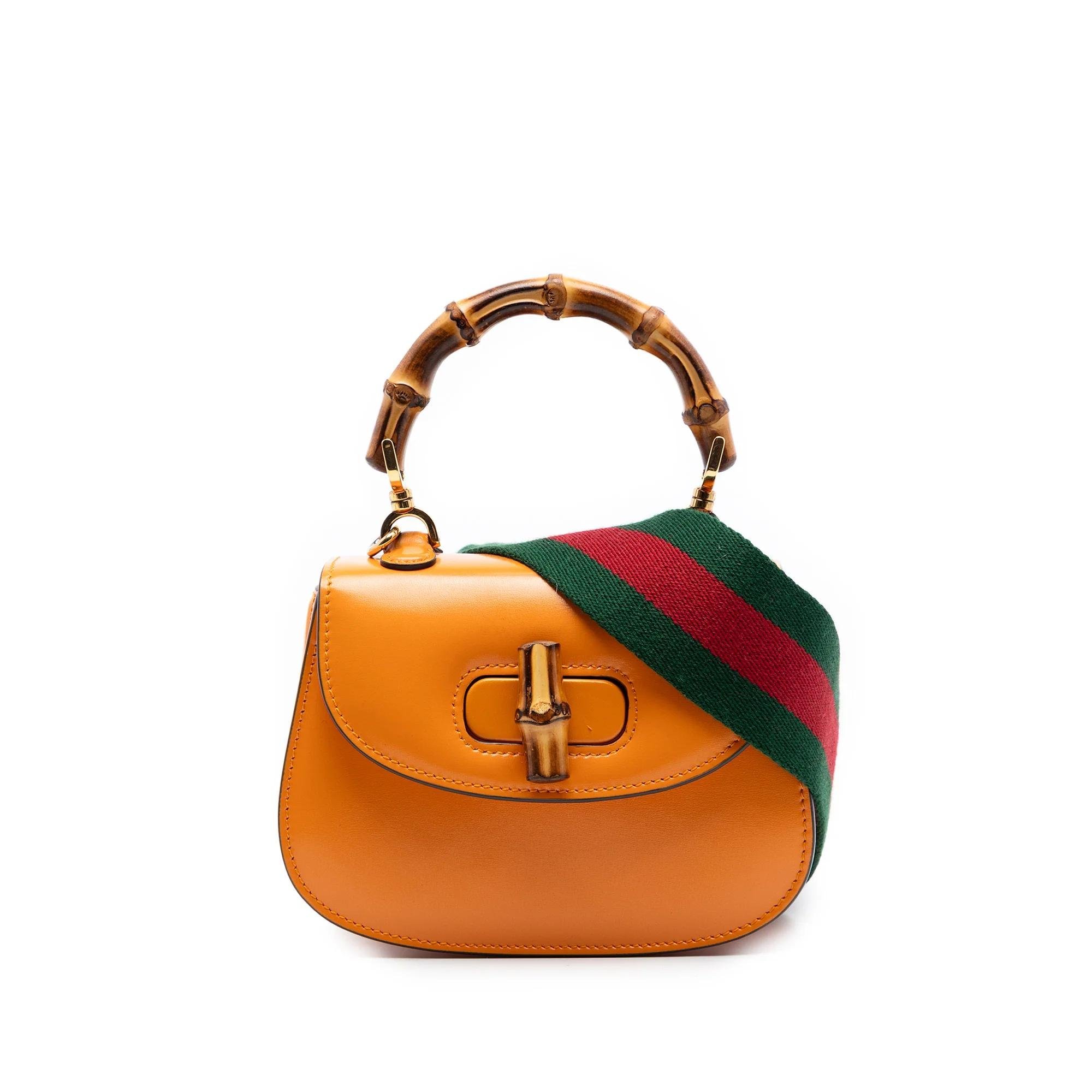 Bamboo Top Handle pony-style calfskin handbag