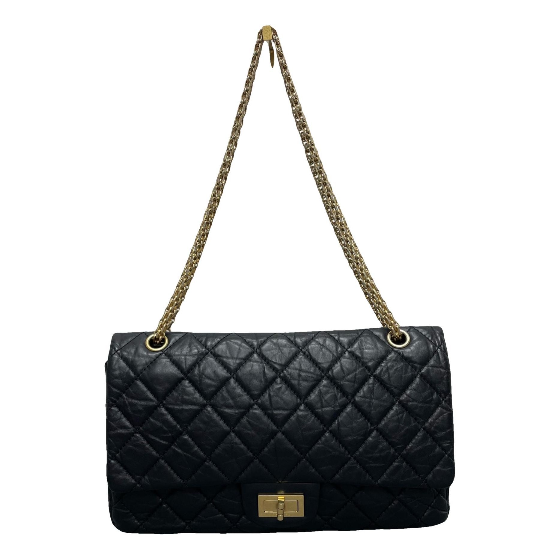 2.55 leather handbag