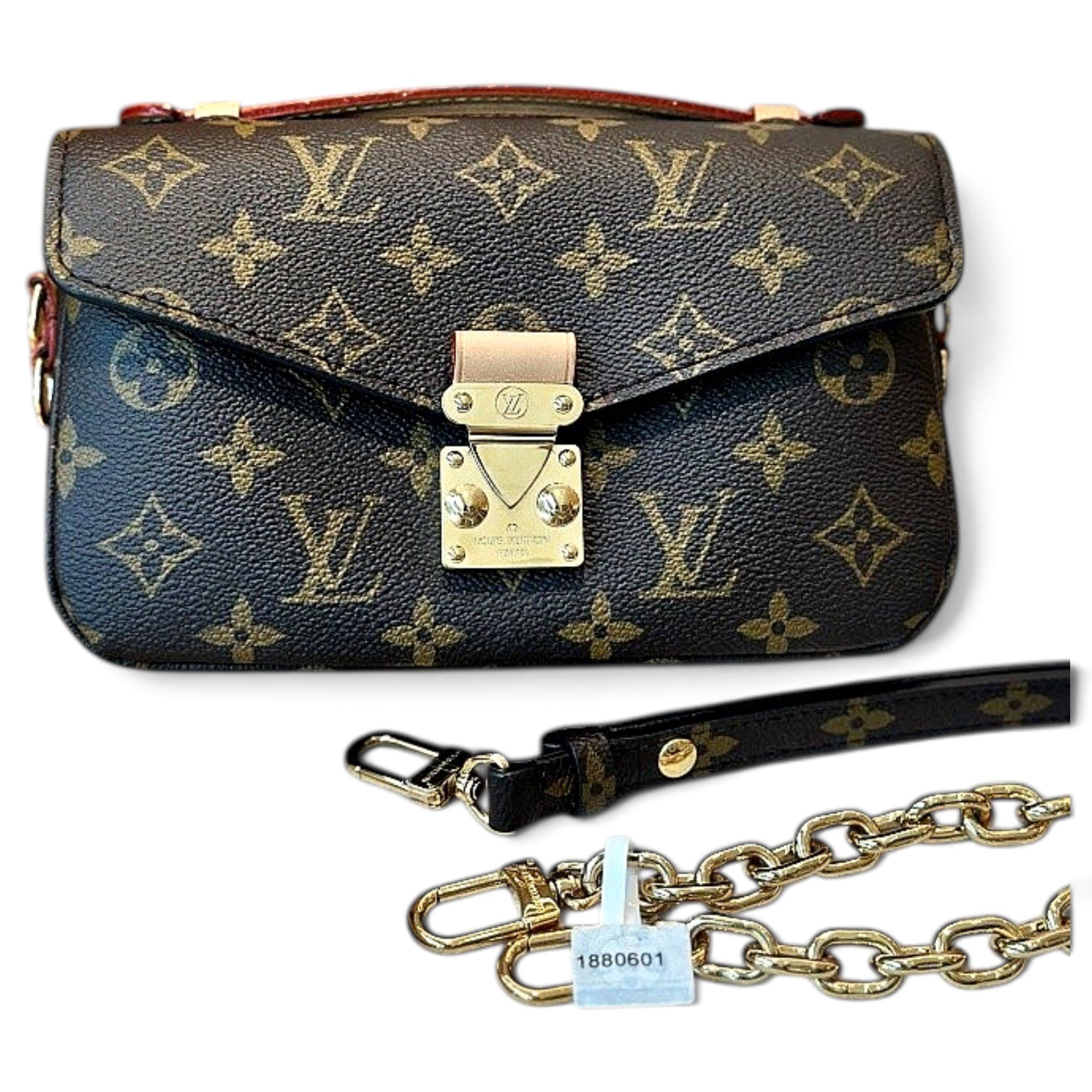 Metis leather handbag