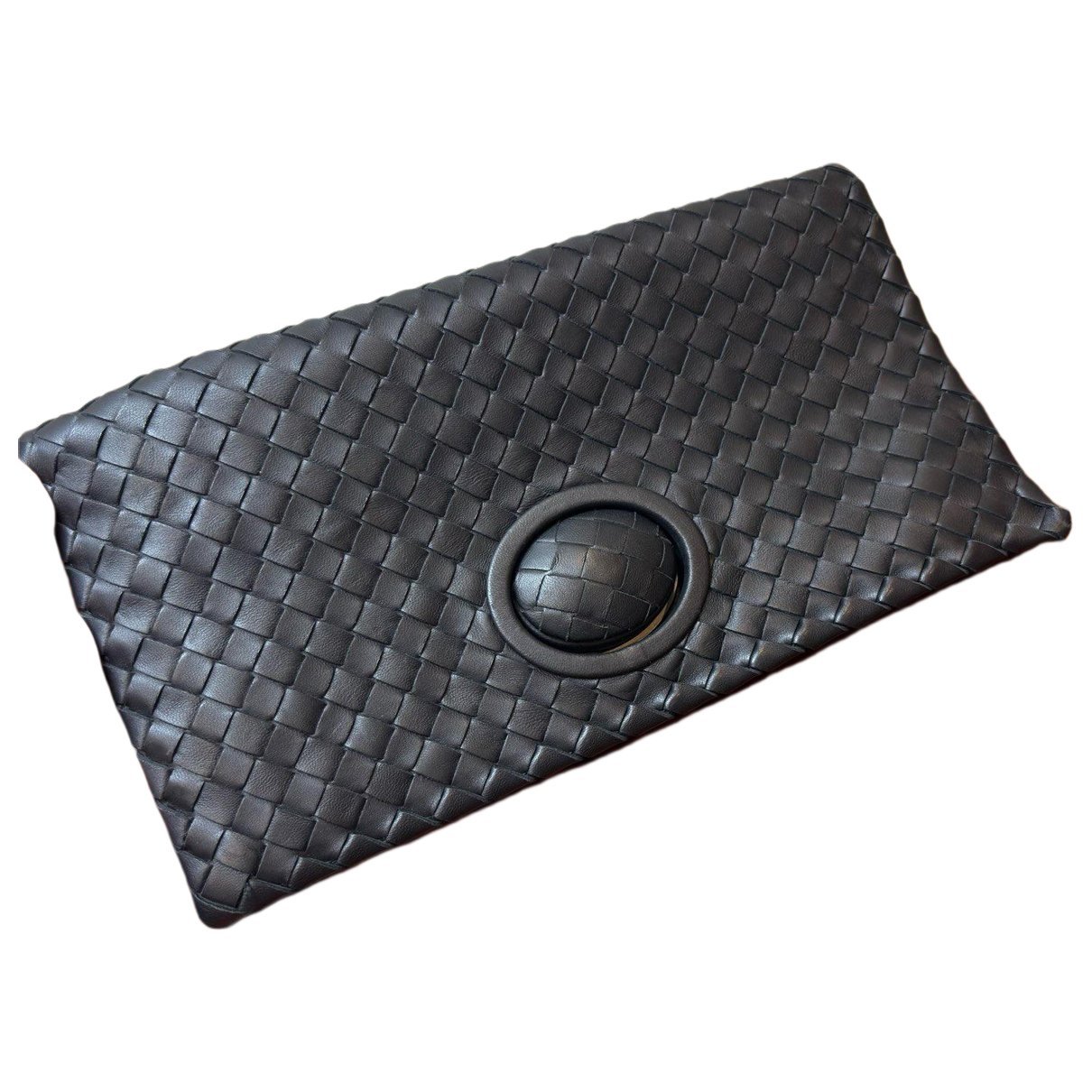 Pochette Knot leather clutch bag