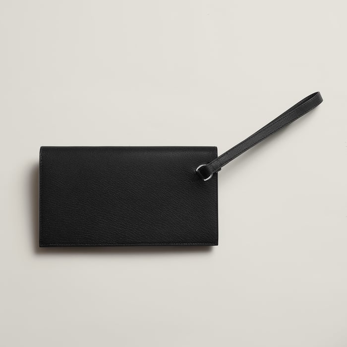 Noir Kelly Pocket Long Electrum Wallet