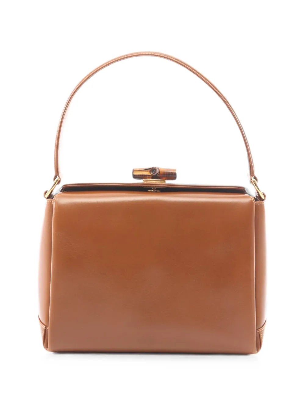 2000s leather tote bag