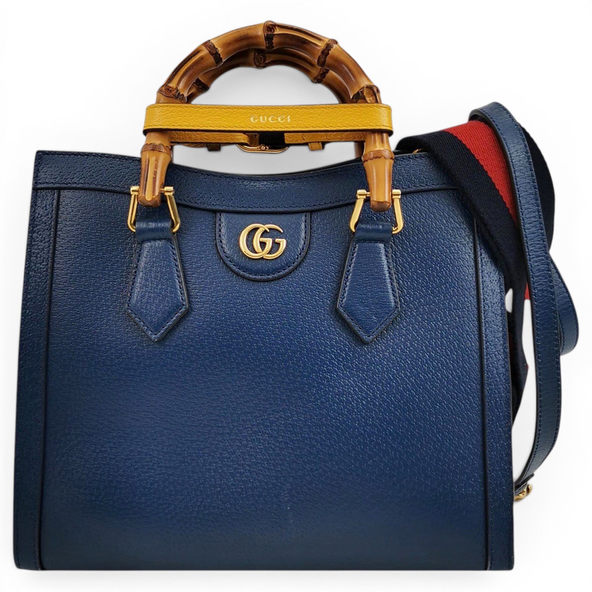 Diana Bamboo leather tote